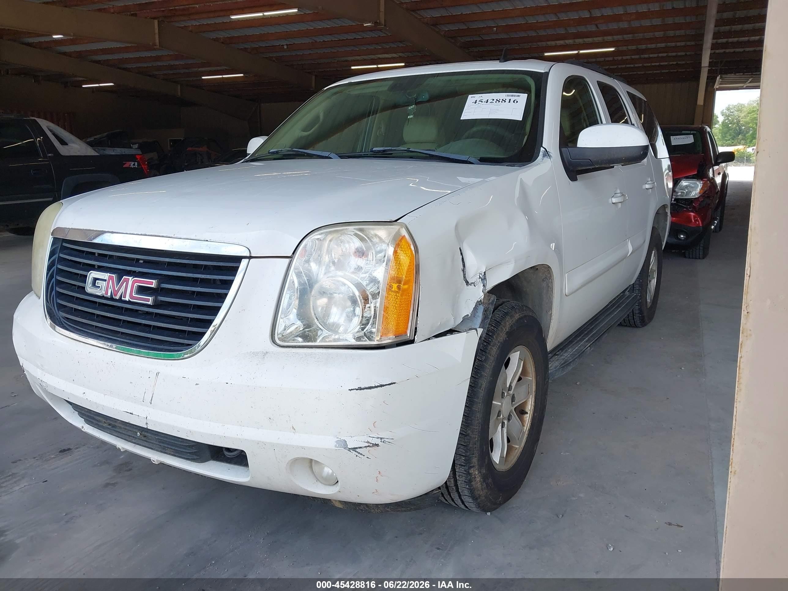 2007 Gmc Yukon Slt White vin: 1GKFC13J67J123547