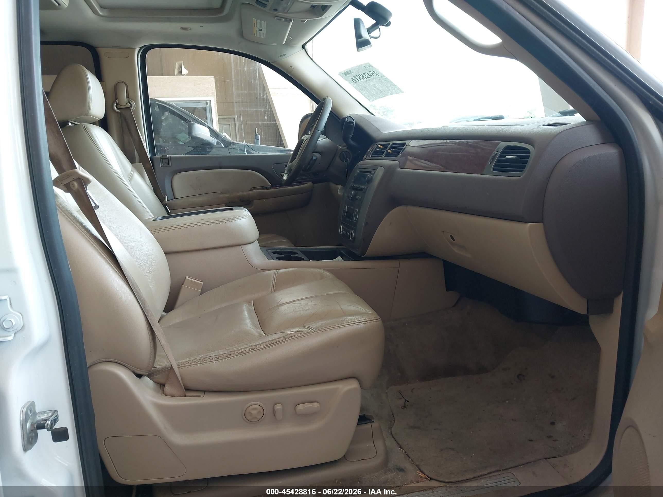 2007 Gmc Yukon Slt White vin: 1GKFC13J67J123547