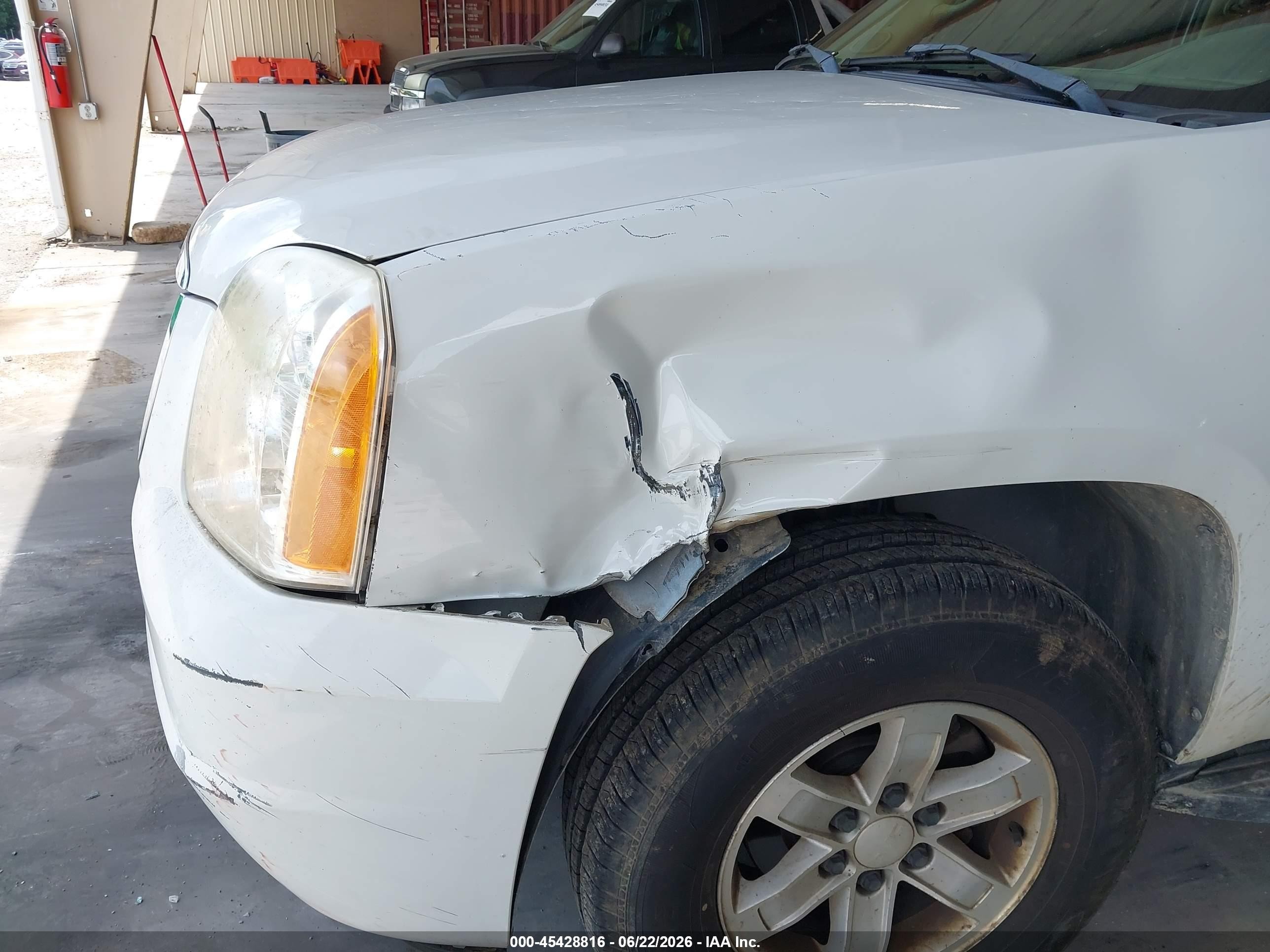 2007 Gmc Yukon Slt White vin: 1GKFC13J67J123547