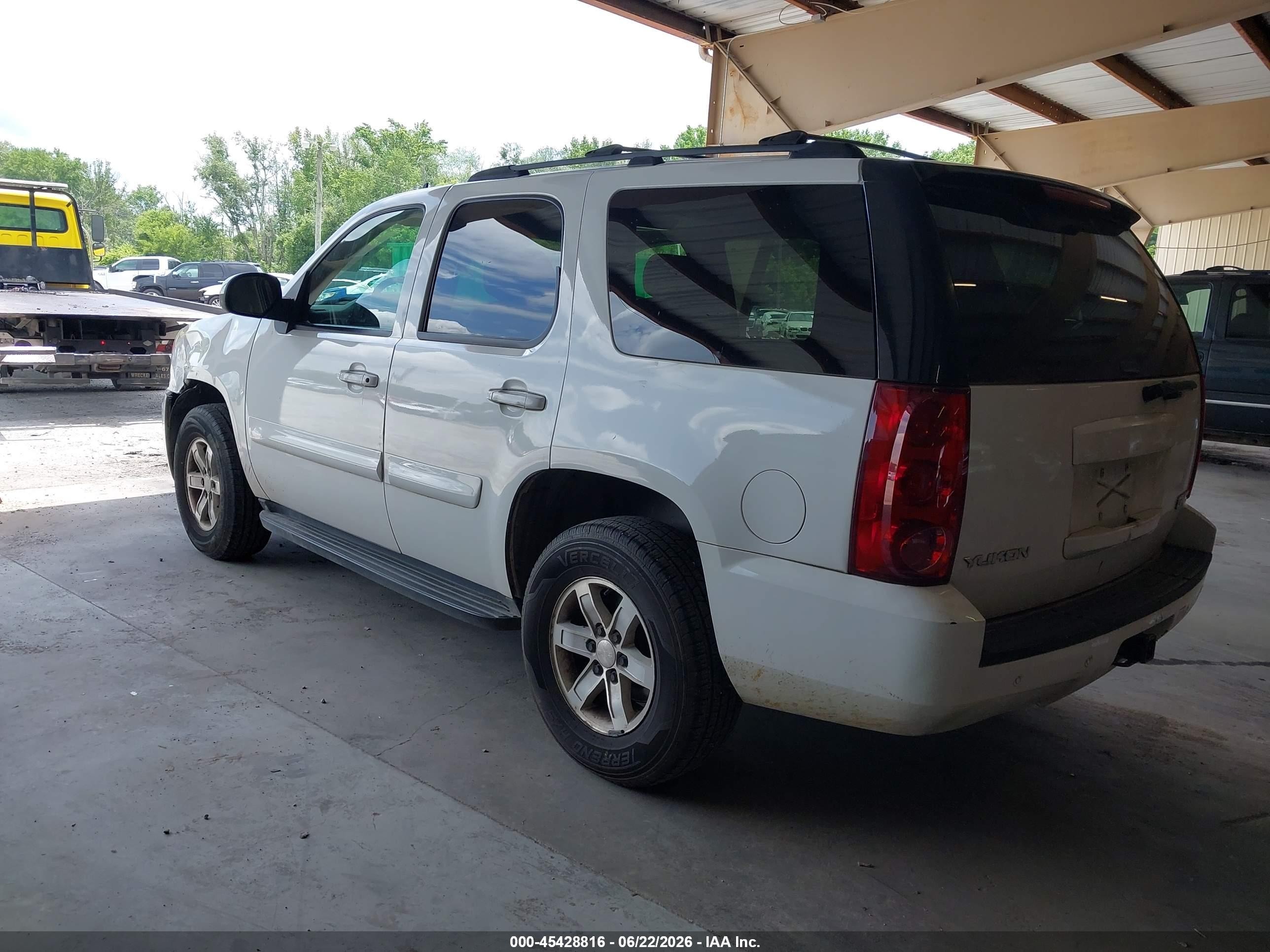 2007 Gmc Yukon Slt White vin: 1GKFC13J67J123547