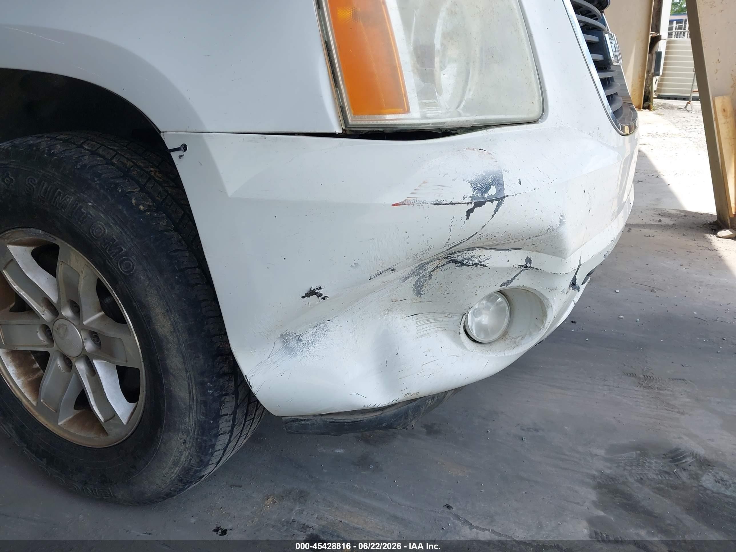2007 Gmc Yukon Slt White vin: 1GKFC13J67J123547