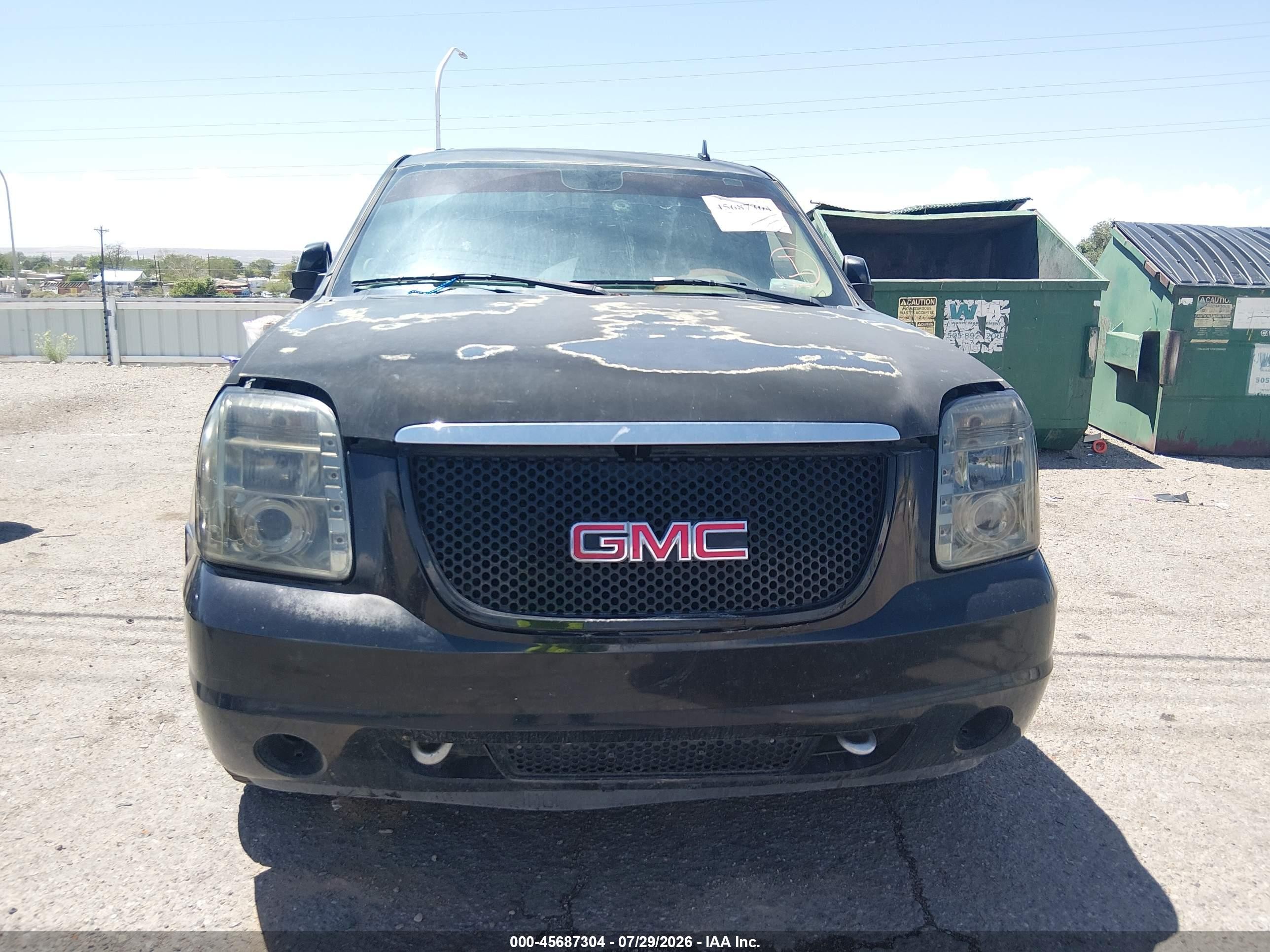 2007 Gmc Yukon Sle Black vin: 1GKFC13J67R210429