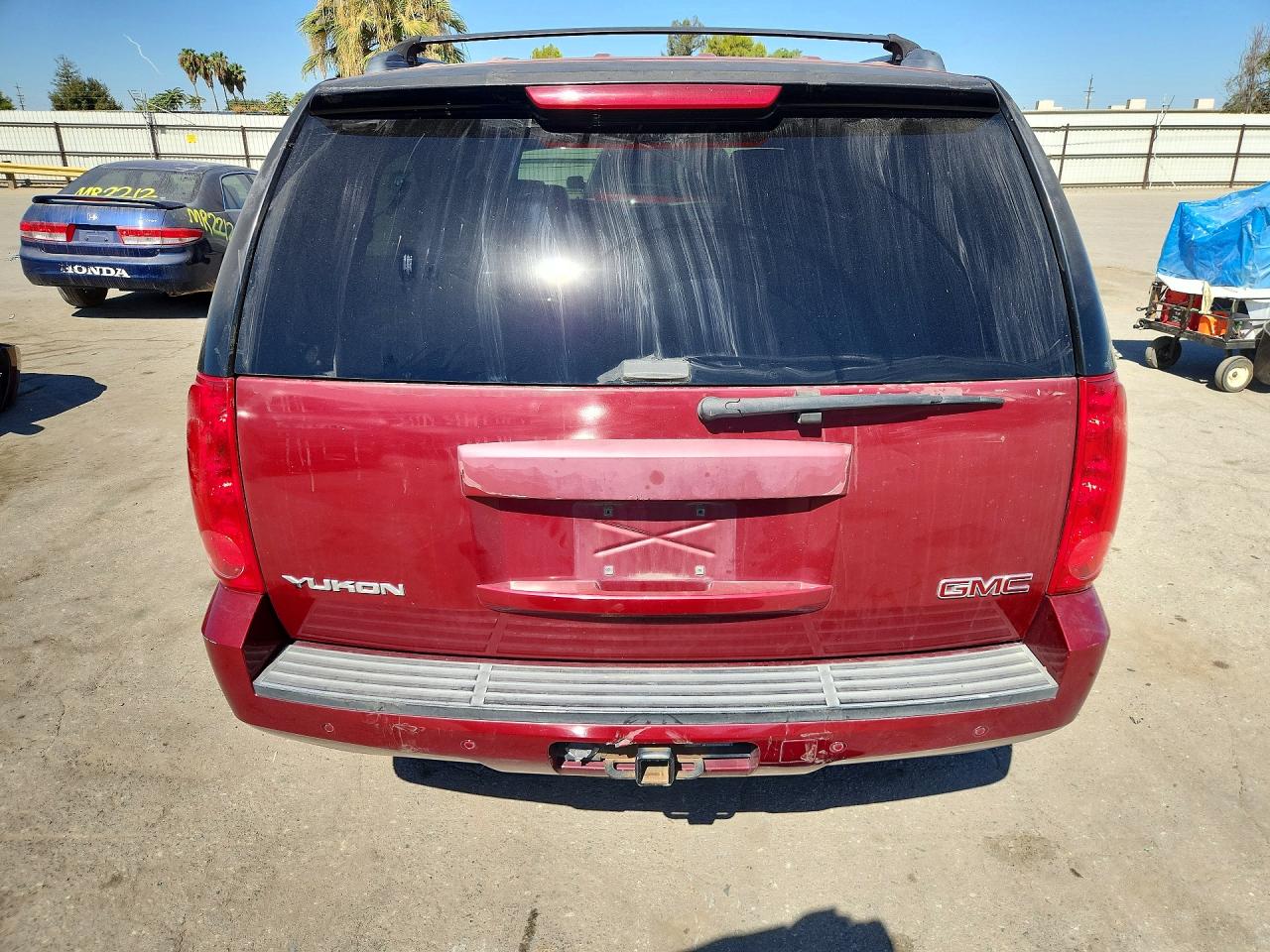 2007 Gmc Yukon Red vin: 1GKFC13J77J348415