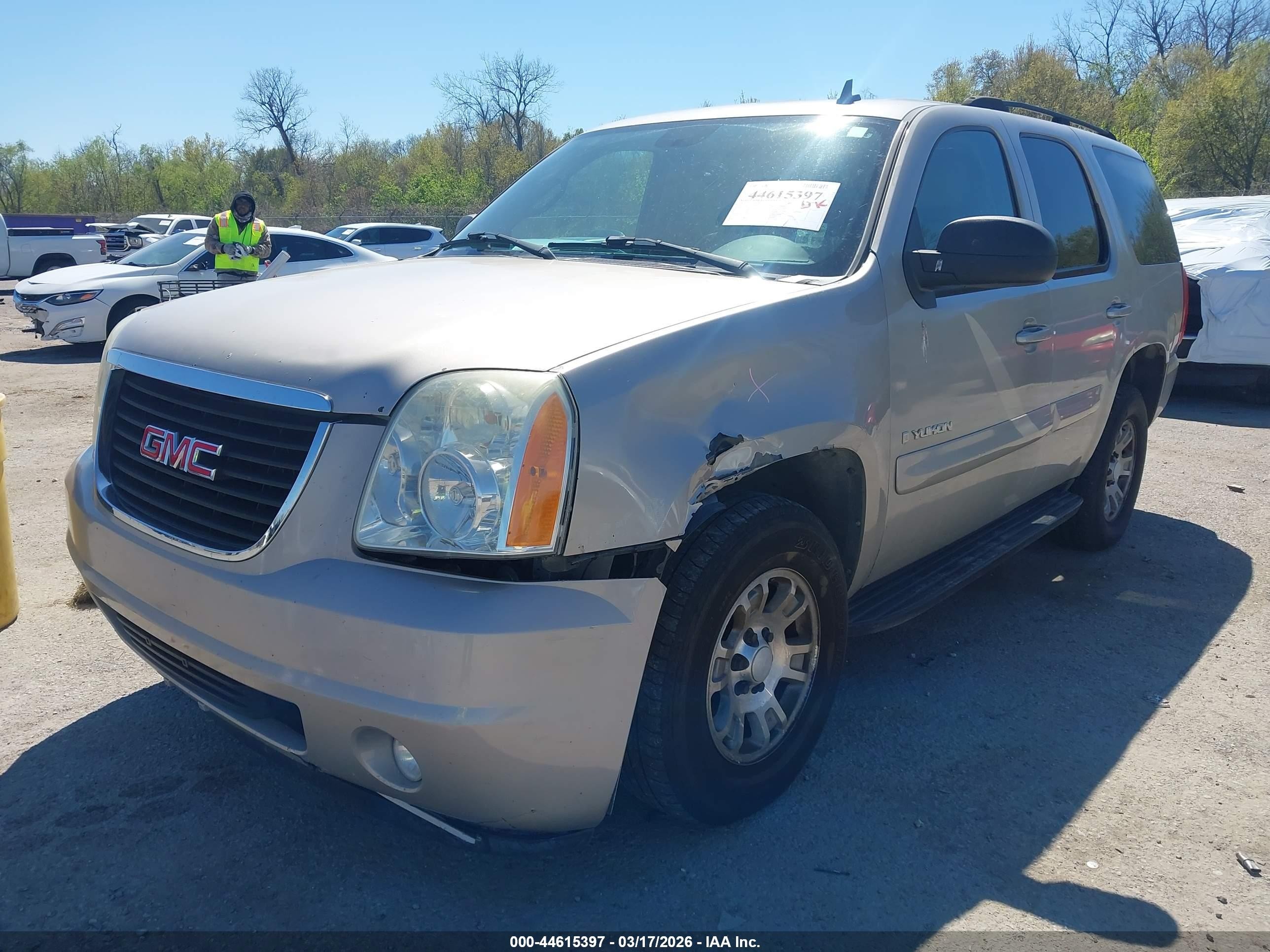 2007 Gmc Yukon Slt Tan vin: 1GKFC13J77R208771