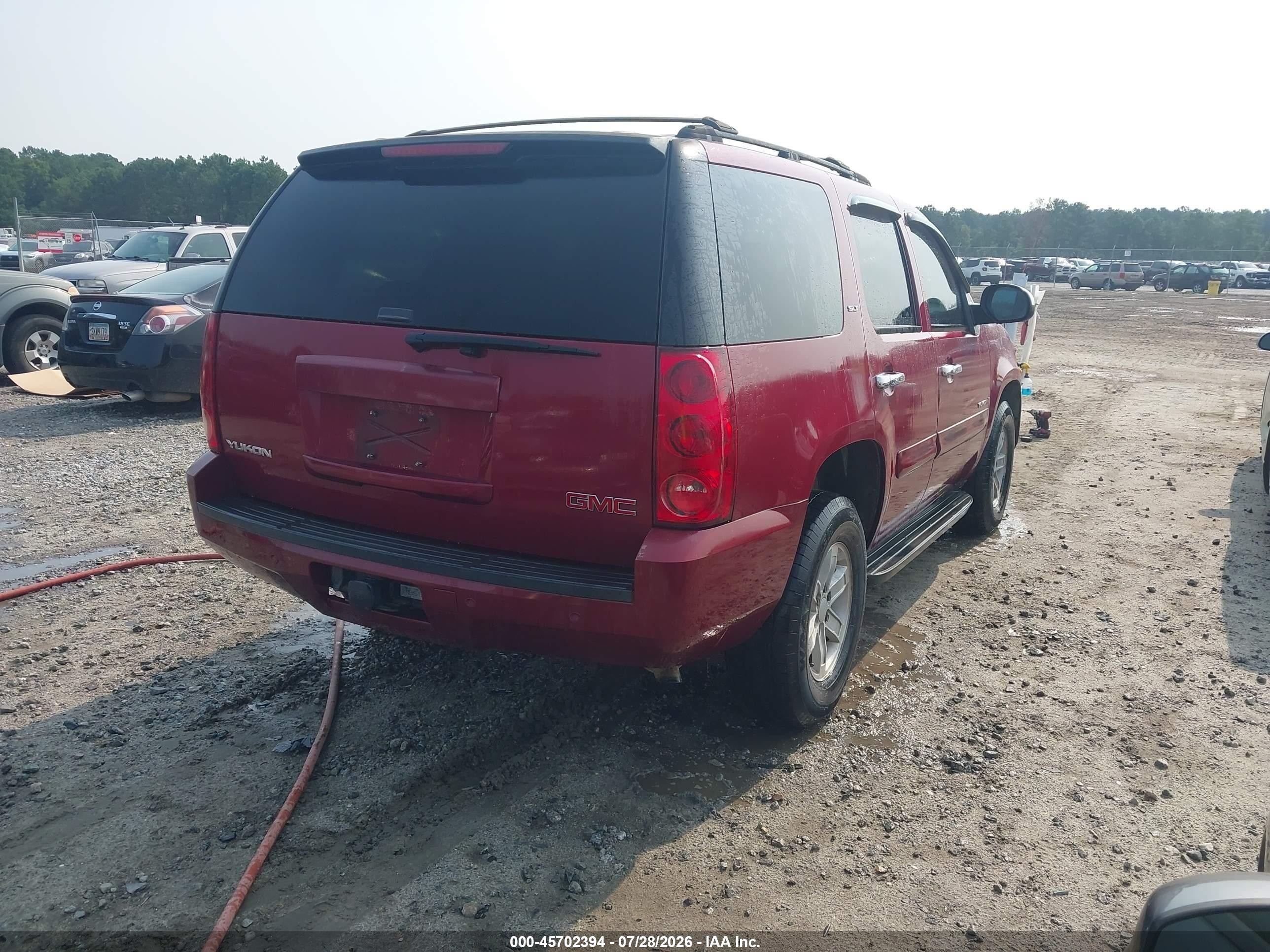 2007 Gmc Yukon Slt Red vin: 1GKFC13J77R217759