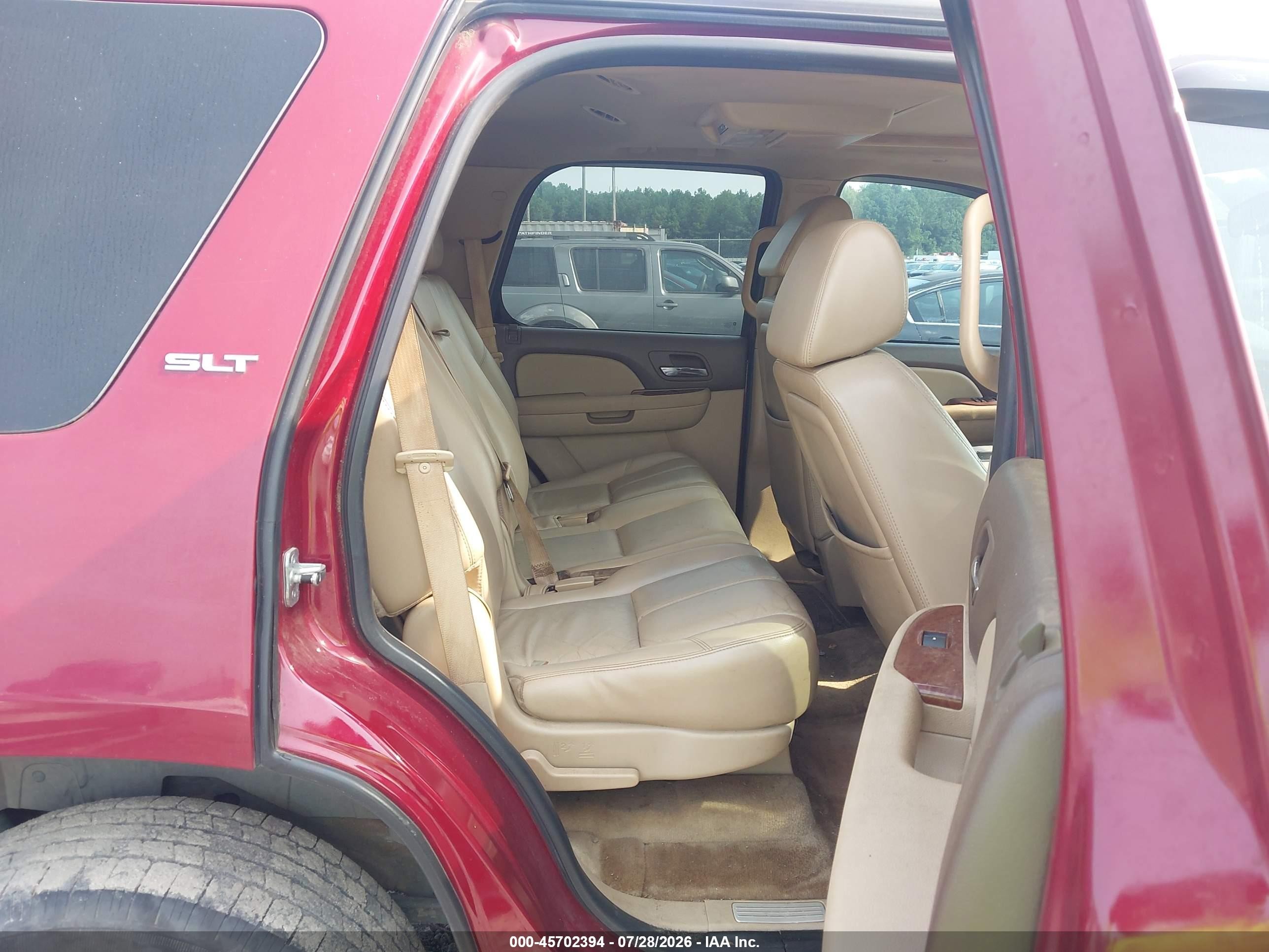 2007 Gmc Yukon Slt Red vin: 1GKFC13J77R217759
