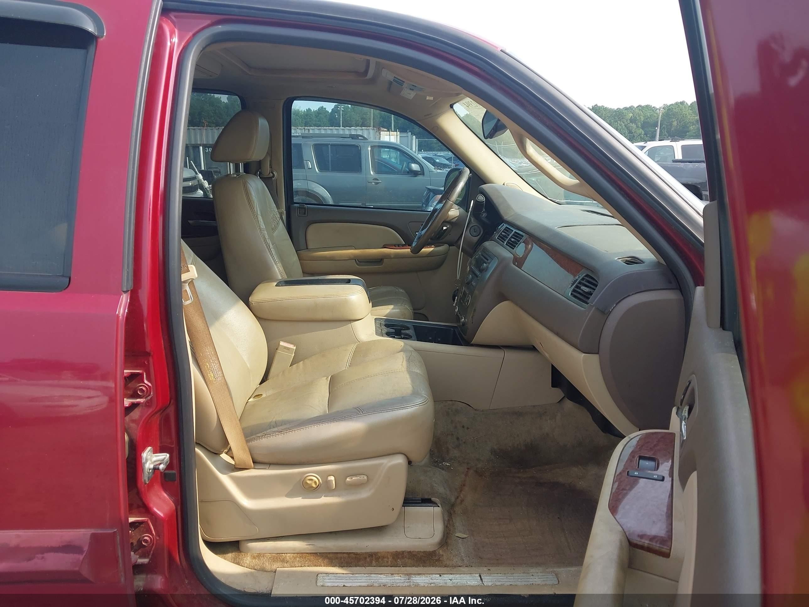 2007 Gmc Yukon Slt Red vin: 1GKFC13J77R217759