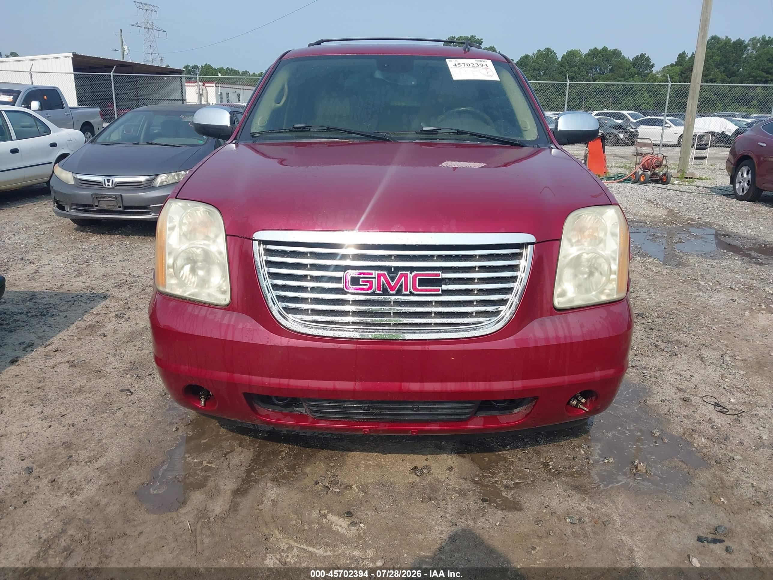 2007 Gmc Yukon Slt Red vin: 1GKFC13J77R217759