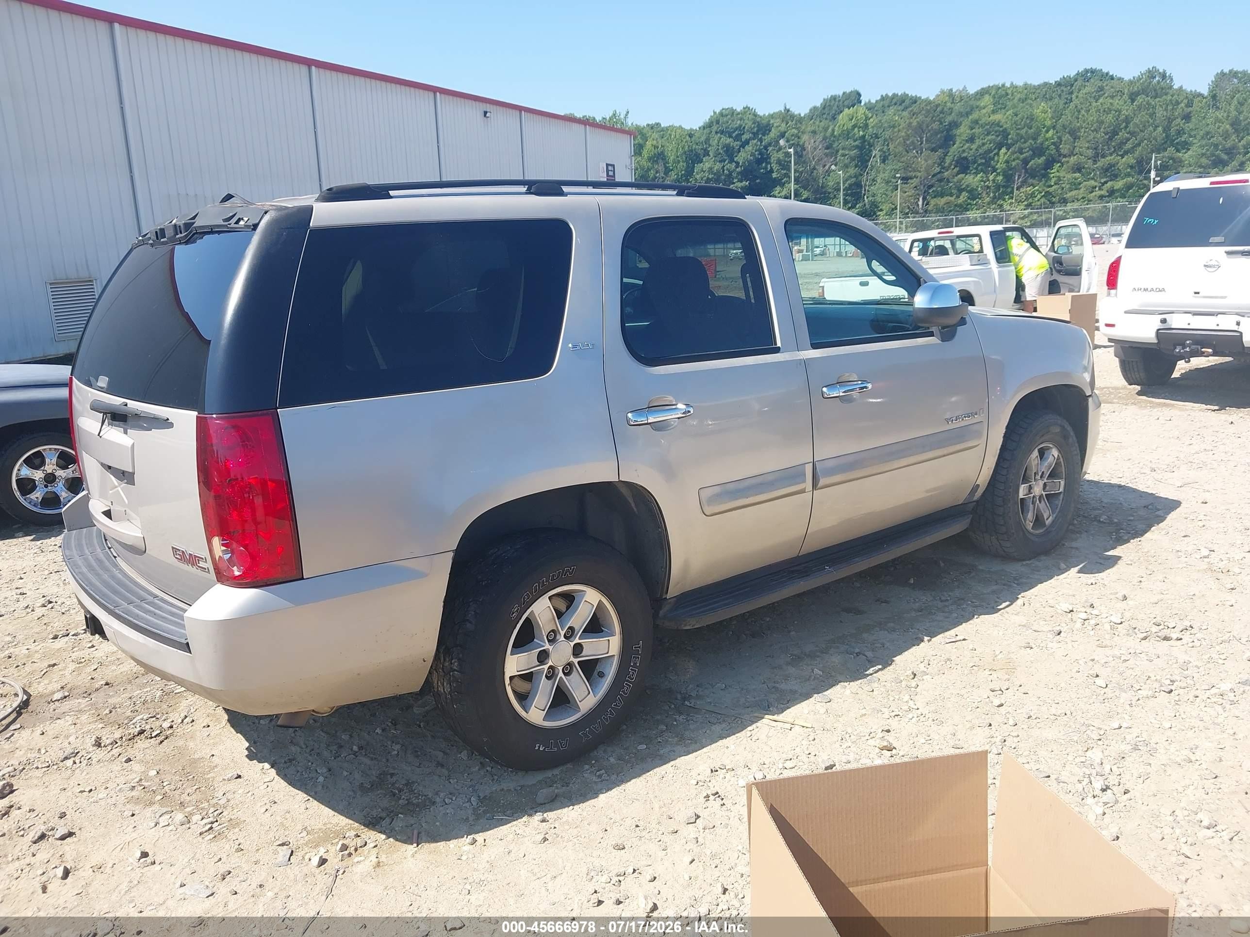2007 Gmc Yukon Slt Желто-коричневый vin: 1GKFC13J77R286306