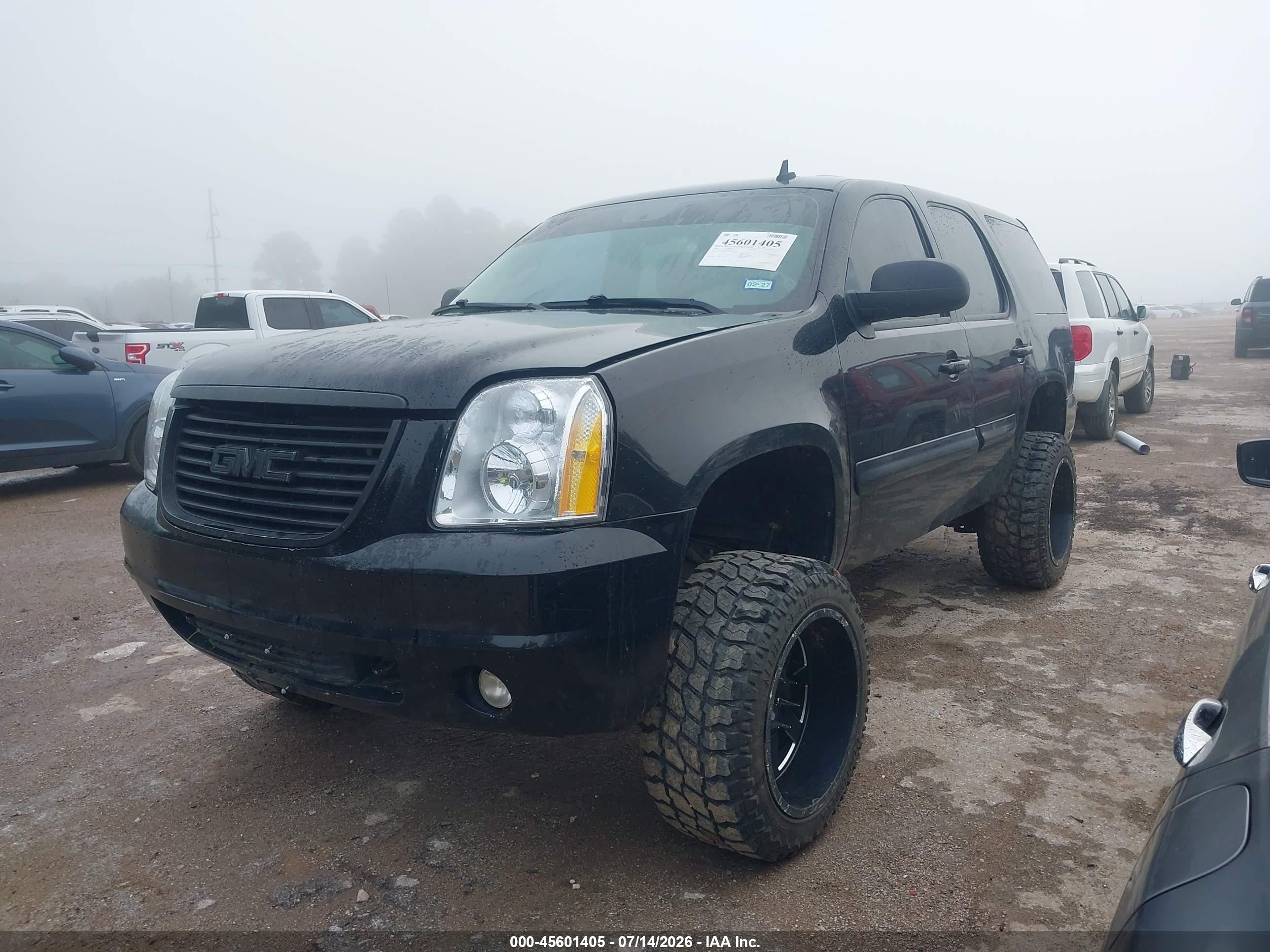 2008 Gmc Yukon Sle Black vin: 1GKFC13J88R119020