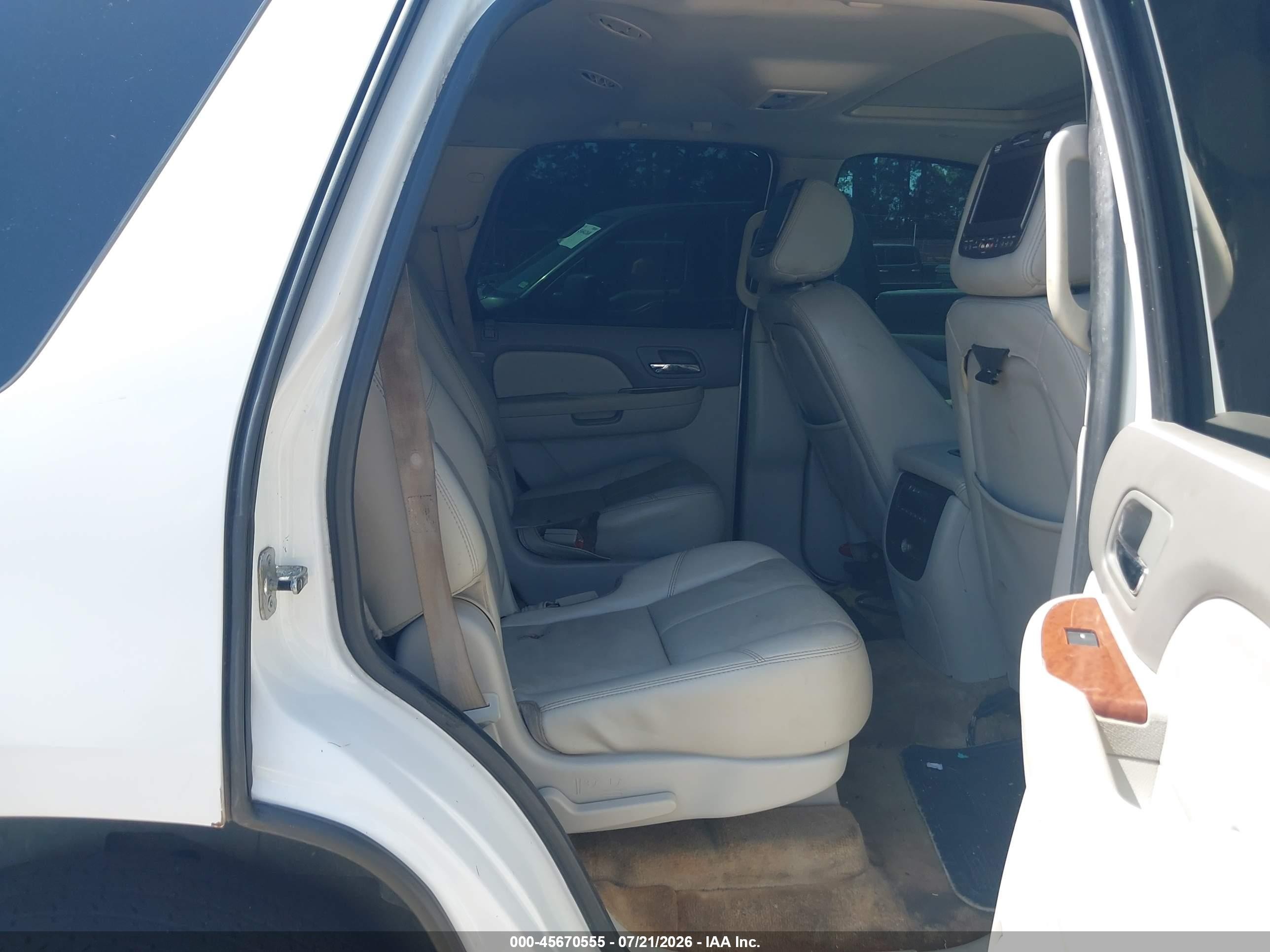 2007 Gmc Yukon Slt White vin: 1GKFC13J97R249709