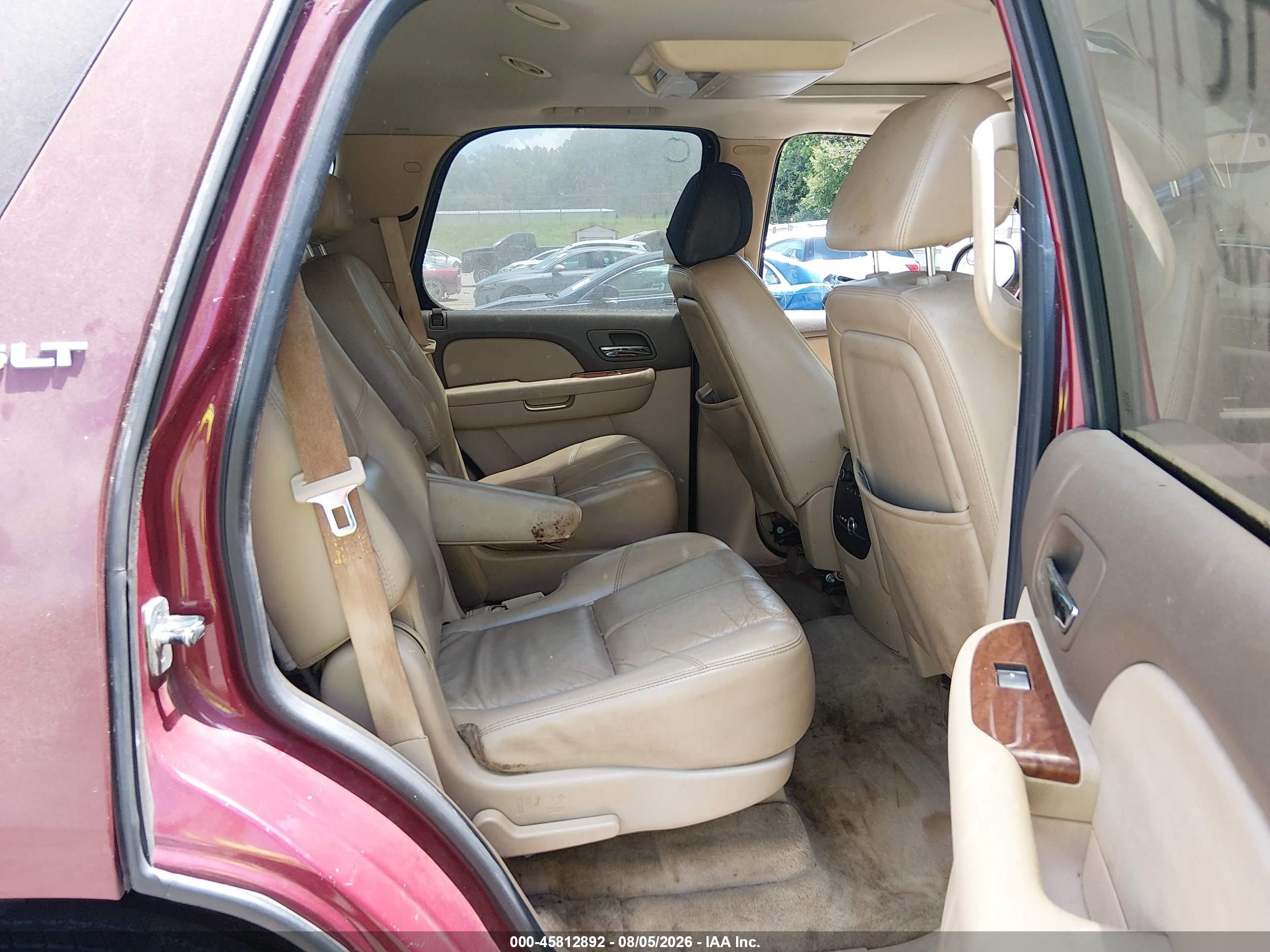 2007 Gmc Yukon Slt Maroon vin: 1GKFC13JX7J104449