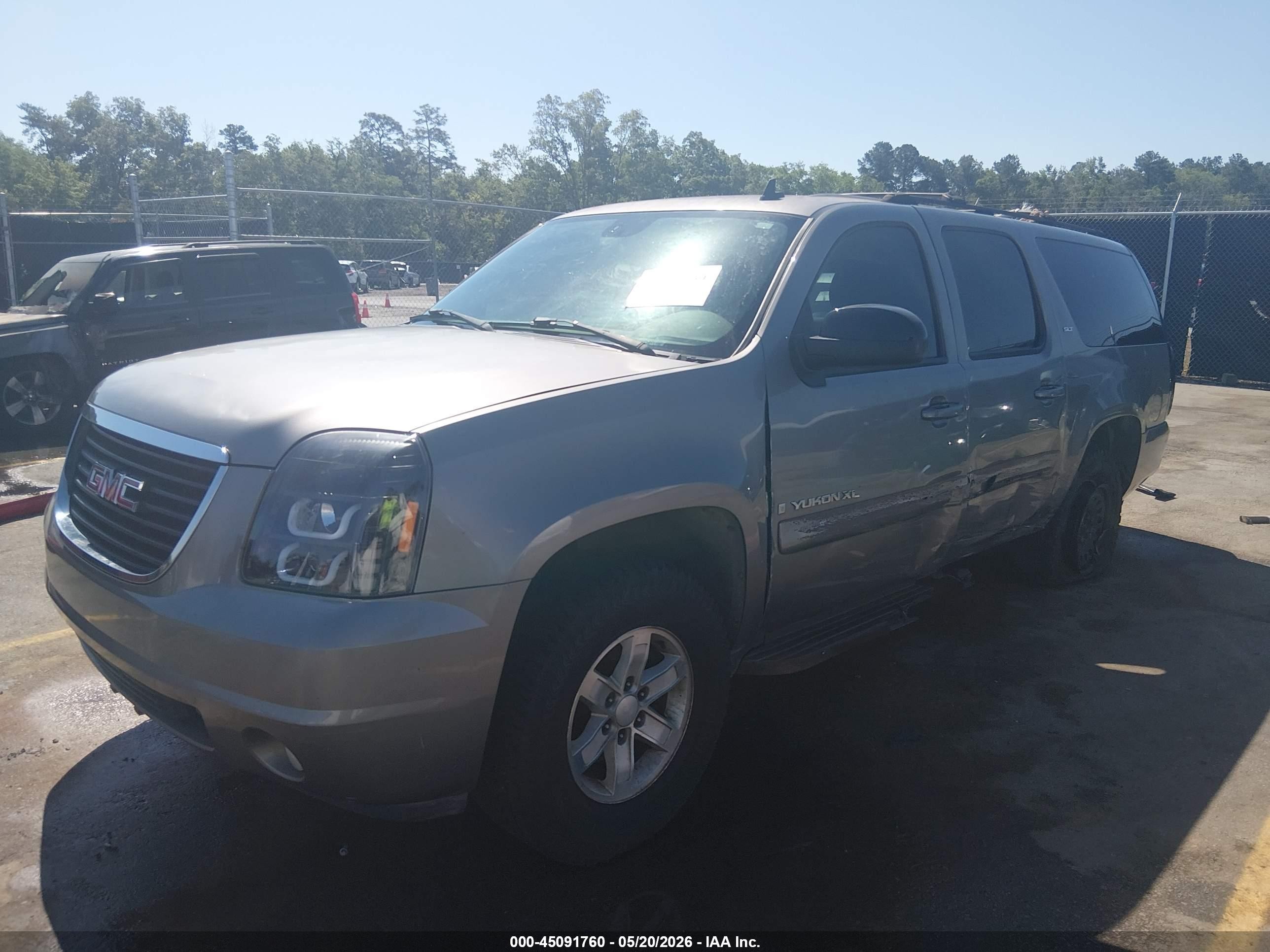 2007 Gmc Yukon Xl 1500 Slt Tan vin: 1GKFC16007R202555
