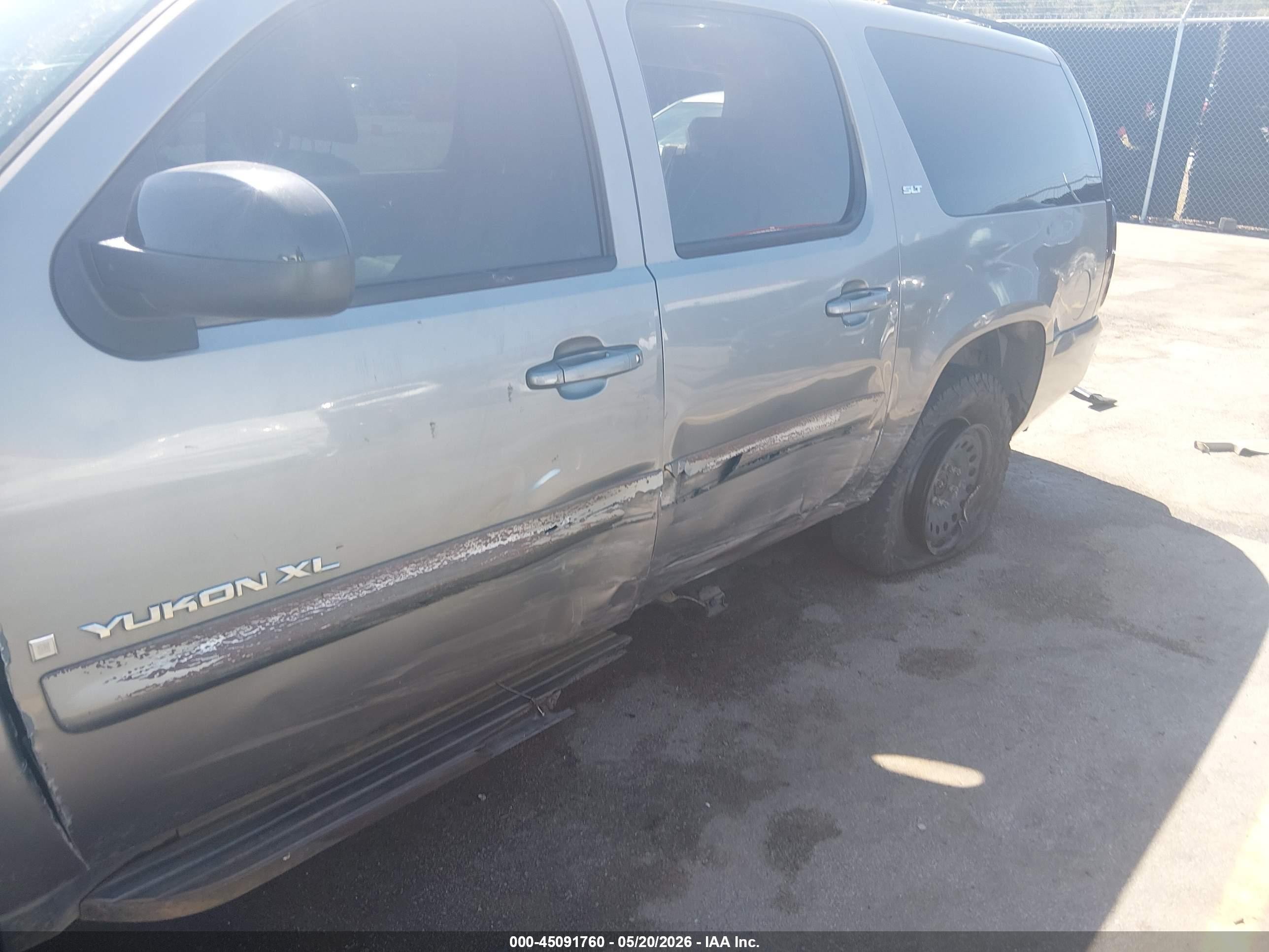 2007 Gmc Yukon Xl 1500 Slt Tan vin: 1GKFC16007R202555