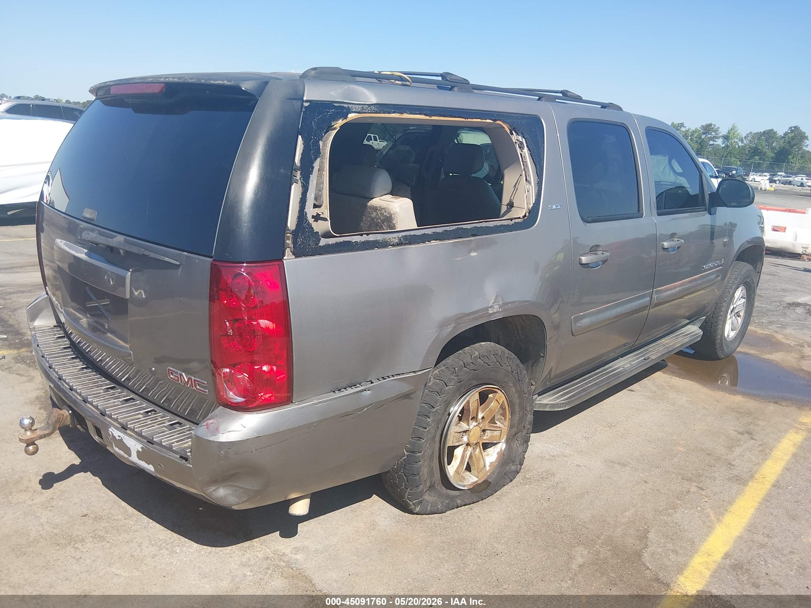 2007 Gmc Yukon Xl 1500 Slt Tan vin: 1GKFC16007R202555