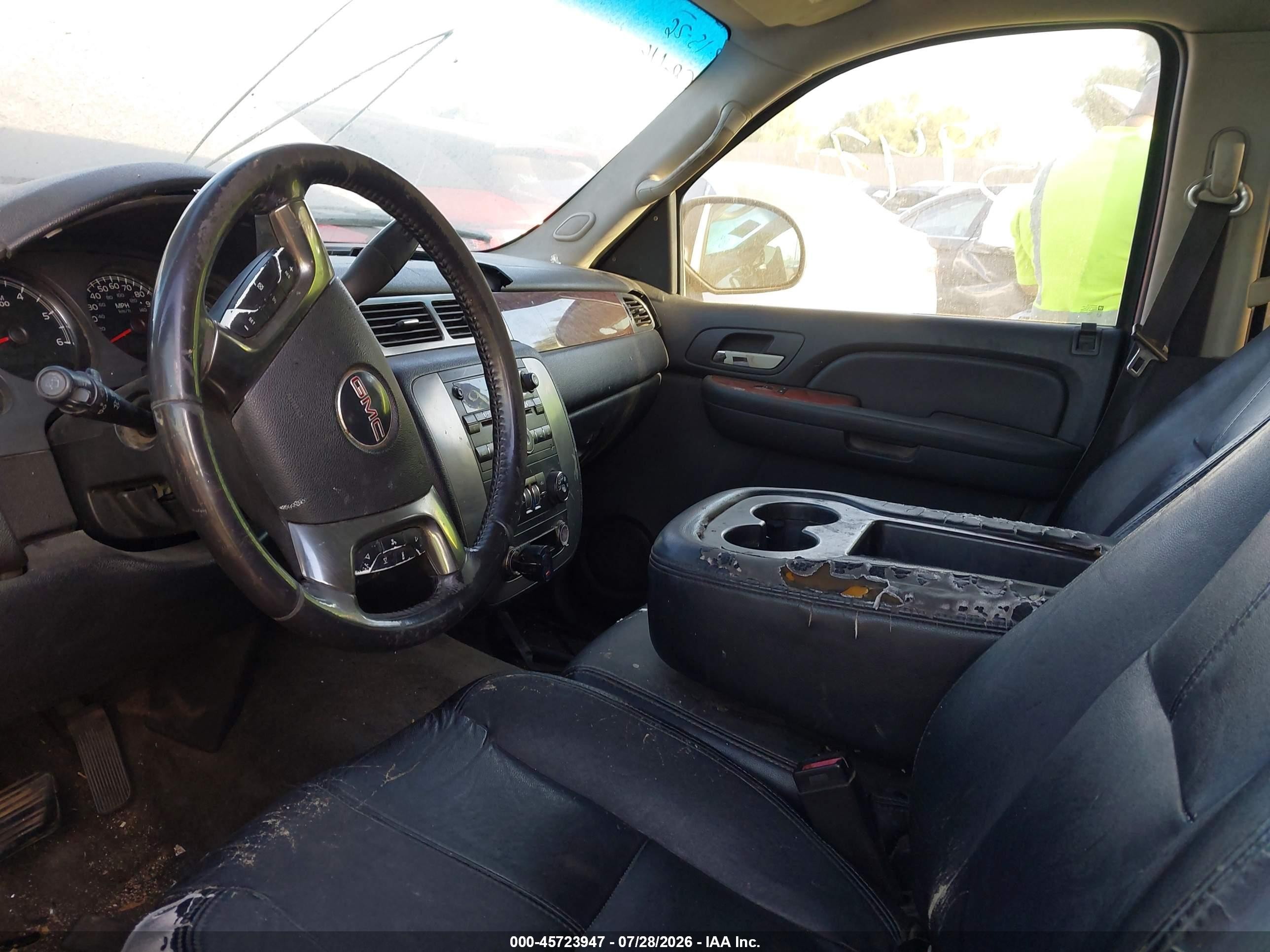 2007 Gmc Yukon Xl 1500 Commercial Fleet Black vin: 1GKFC16017R232941