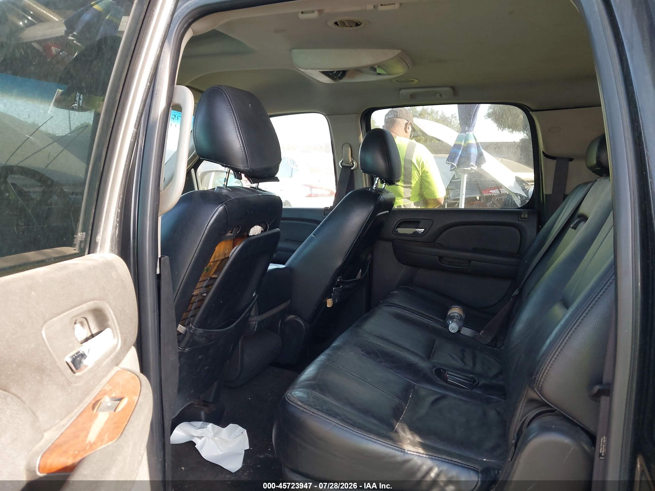2007 Gmc Yukon Xl 1500 Commercial Fleet Black vin: 1GKFC16017R232941