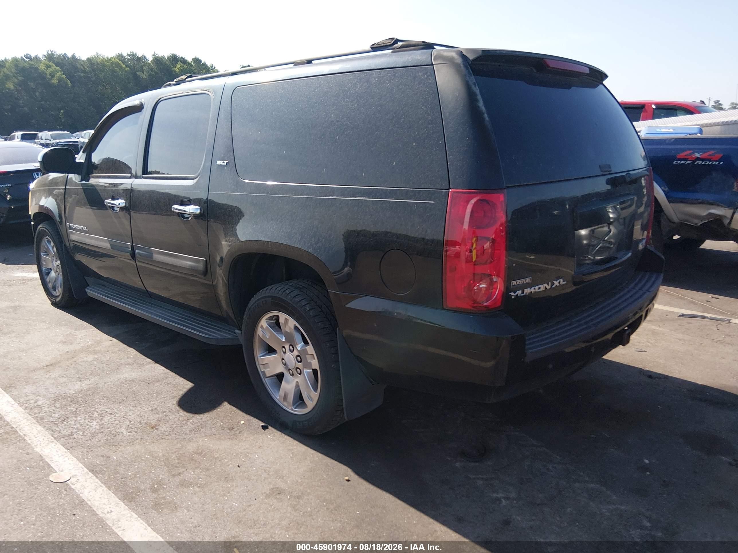 2007 Gmc Yukon Xl Slt Черный vin: 1GKFC16017R278821