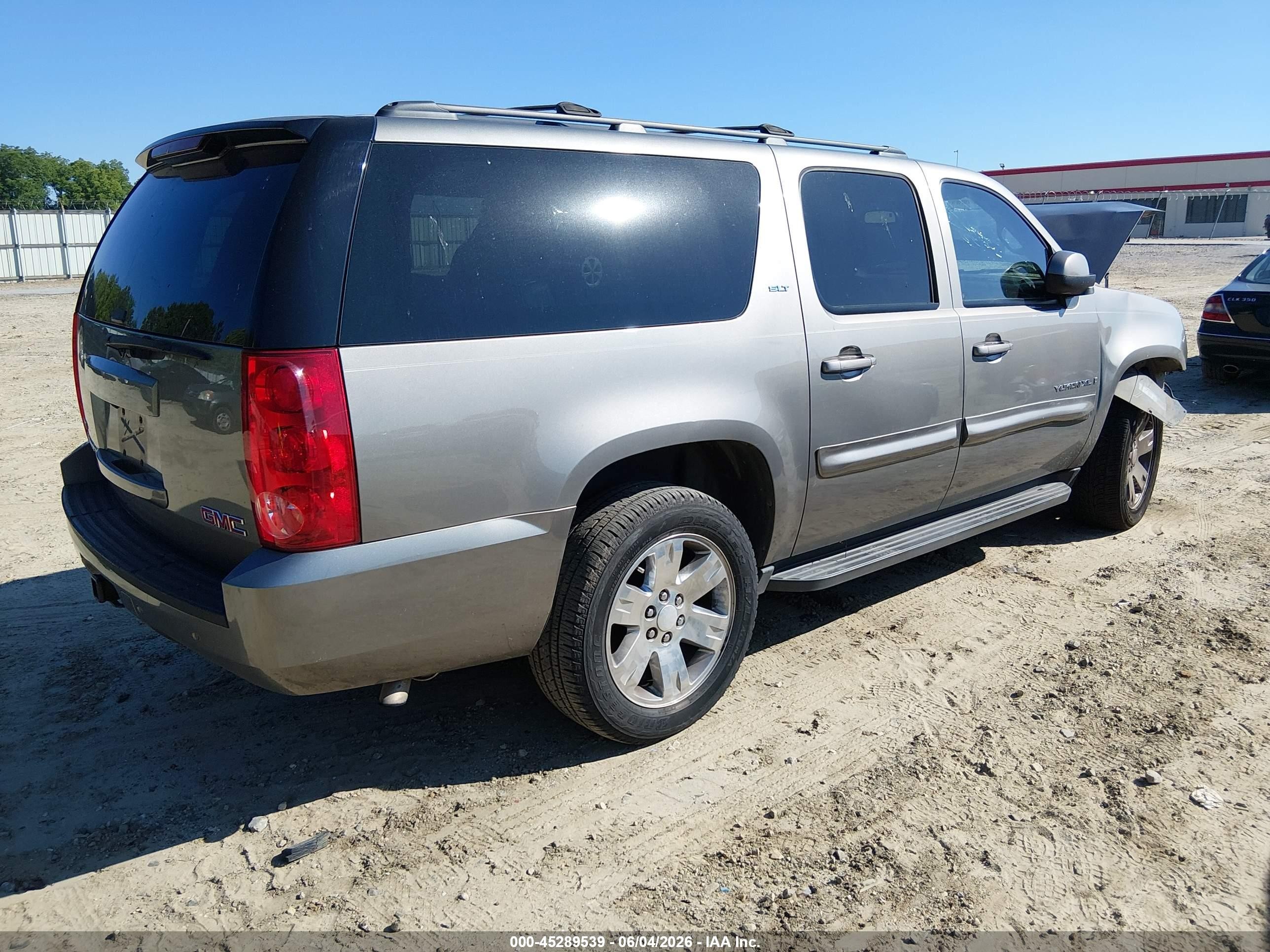 2008 Gmc Yukon Xl 1500 Slt Gray vin: 1GKFC16018R210388