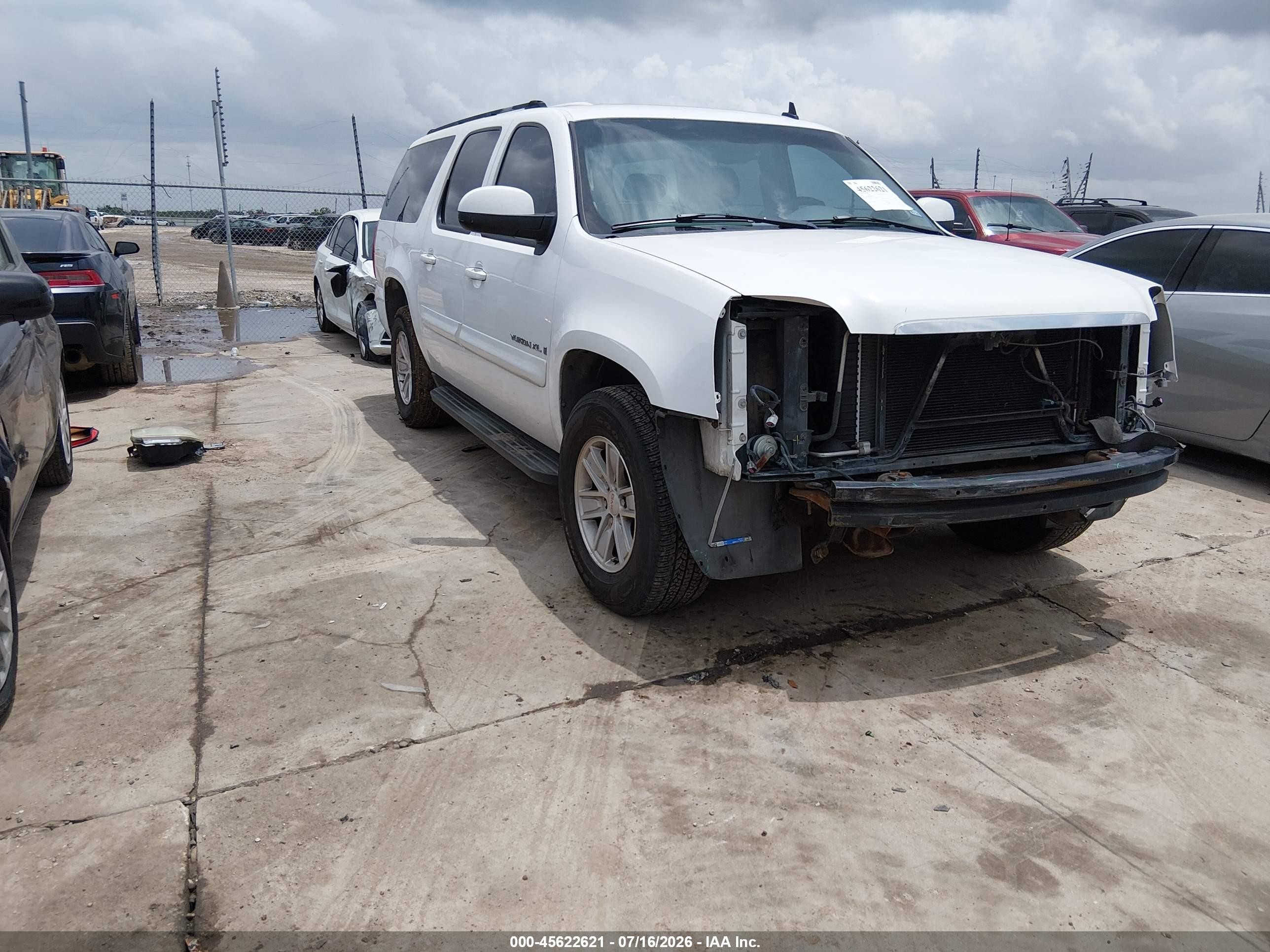 2007 Gmc Yukon Xl Commercial White vin: 1GKFC16027J187507