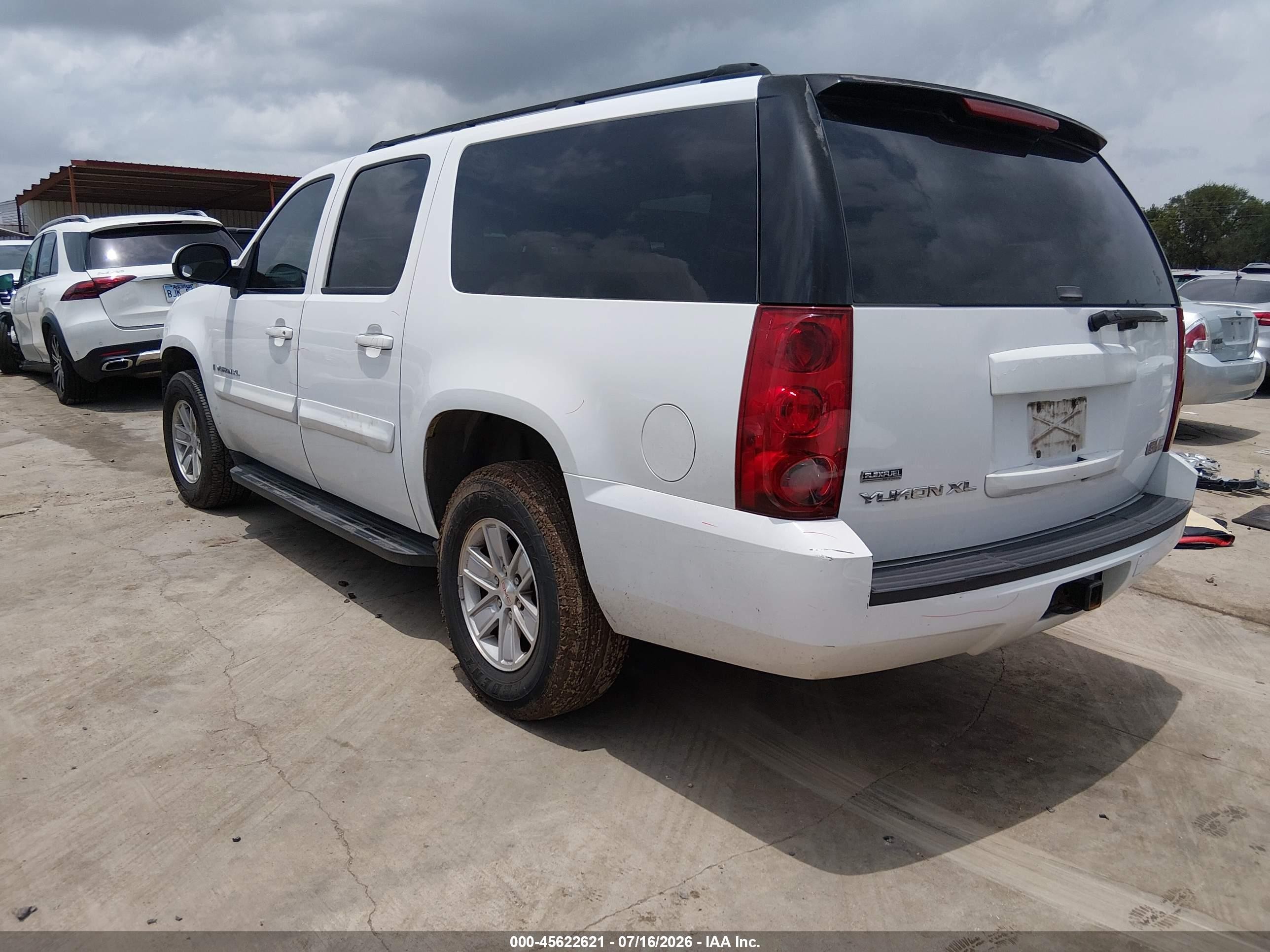 2007 Gmc Yukon Xl Commercial White vin: 1GKFC16027J187507