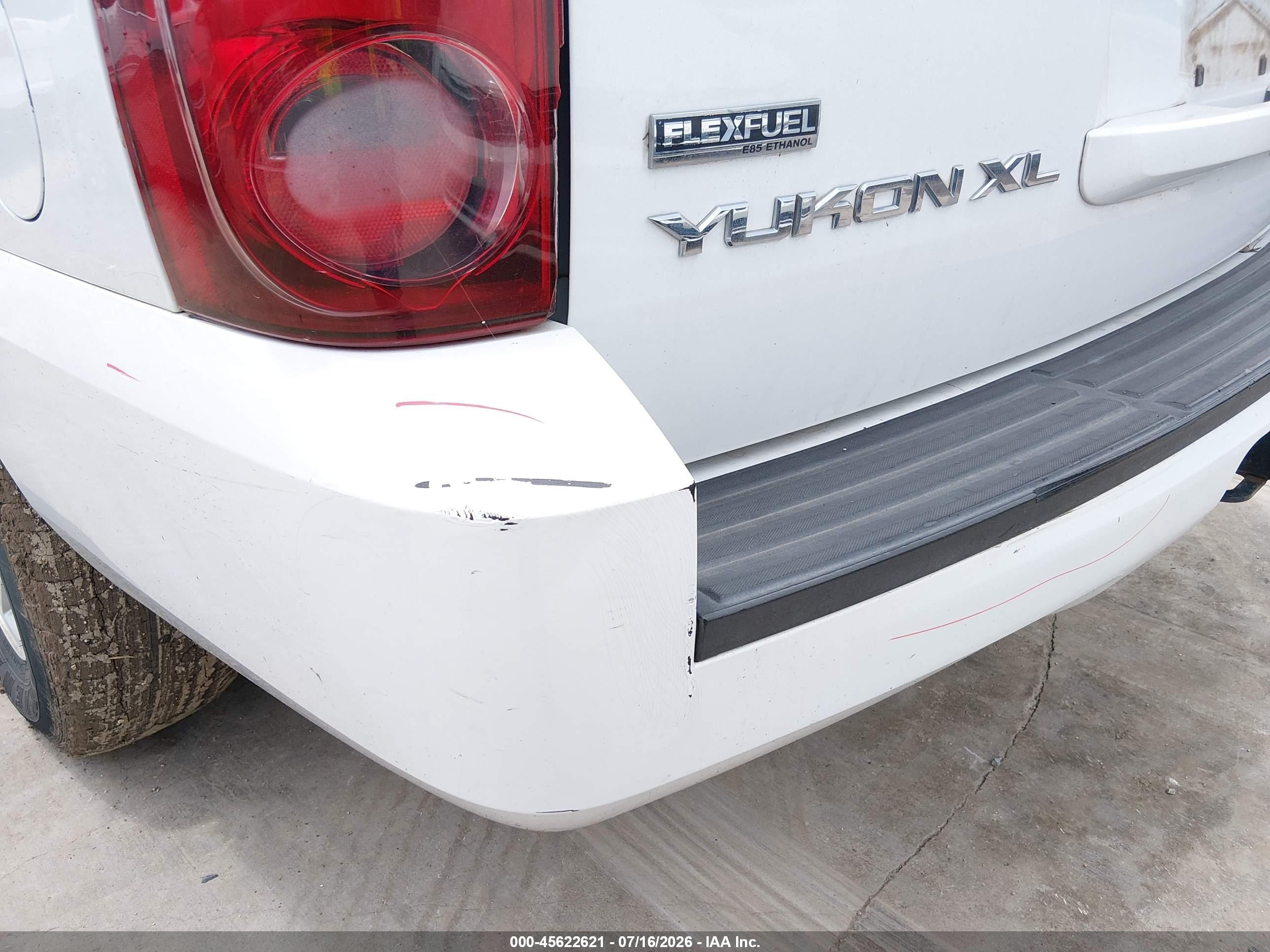 2007 Gmc Yukon Xl Commercial White vin: 1GKFC16027J187507