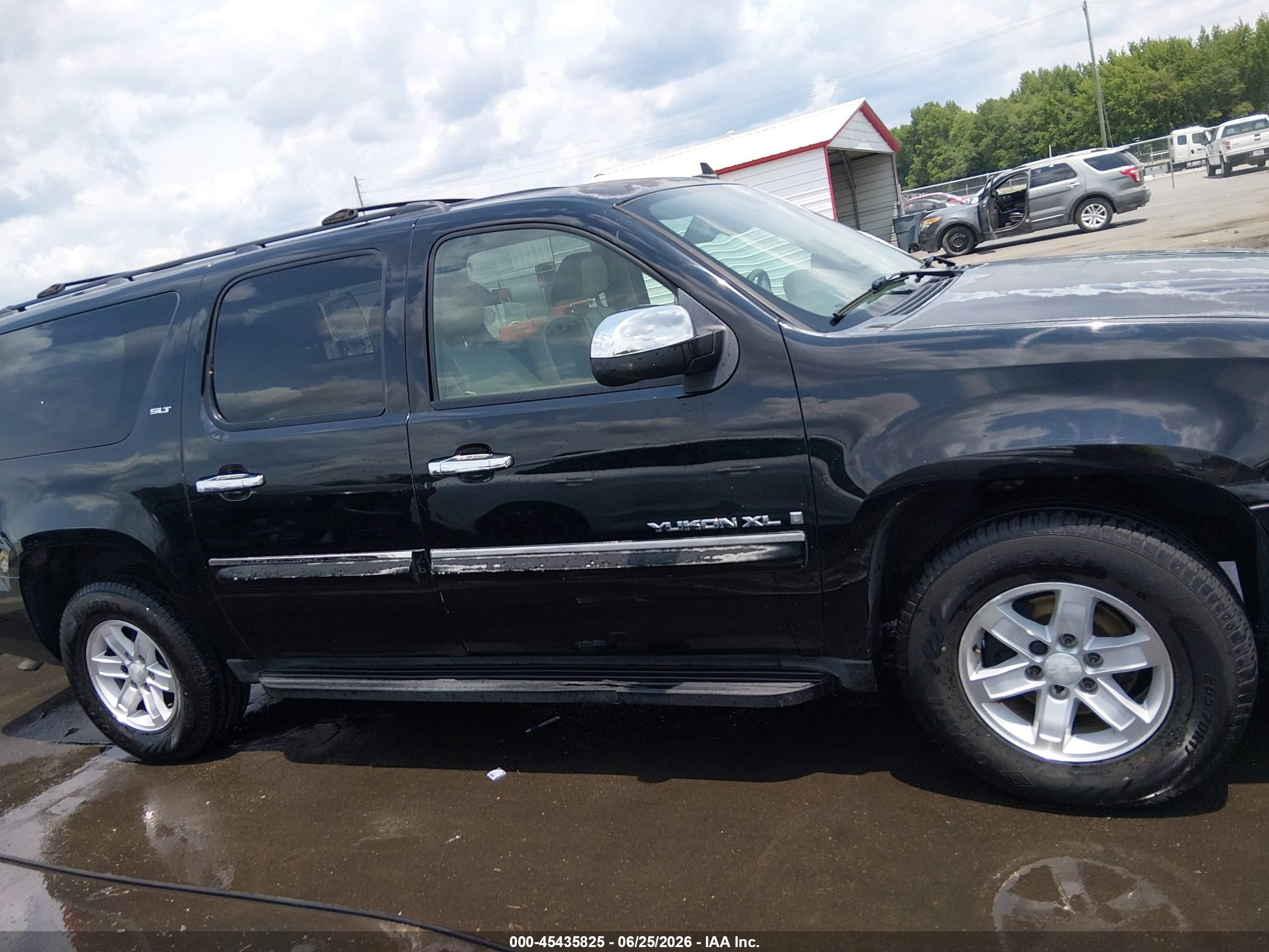 2007 Gmc Yukon Xl 1500 Slt Black vin: 1GKFC16027J305684