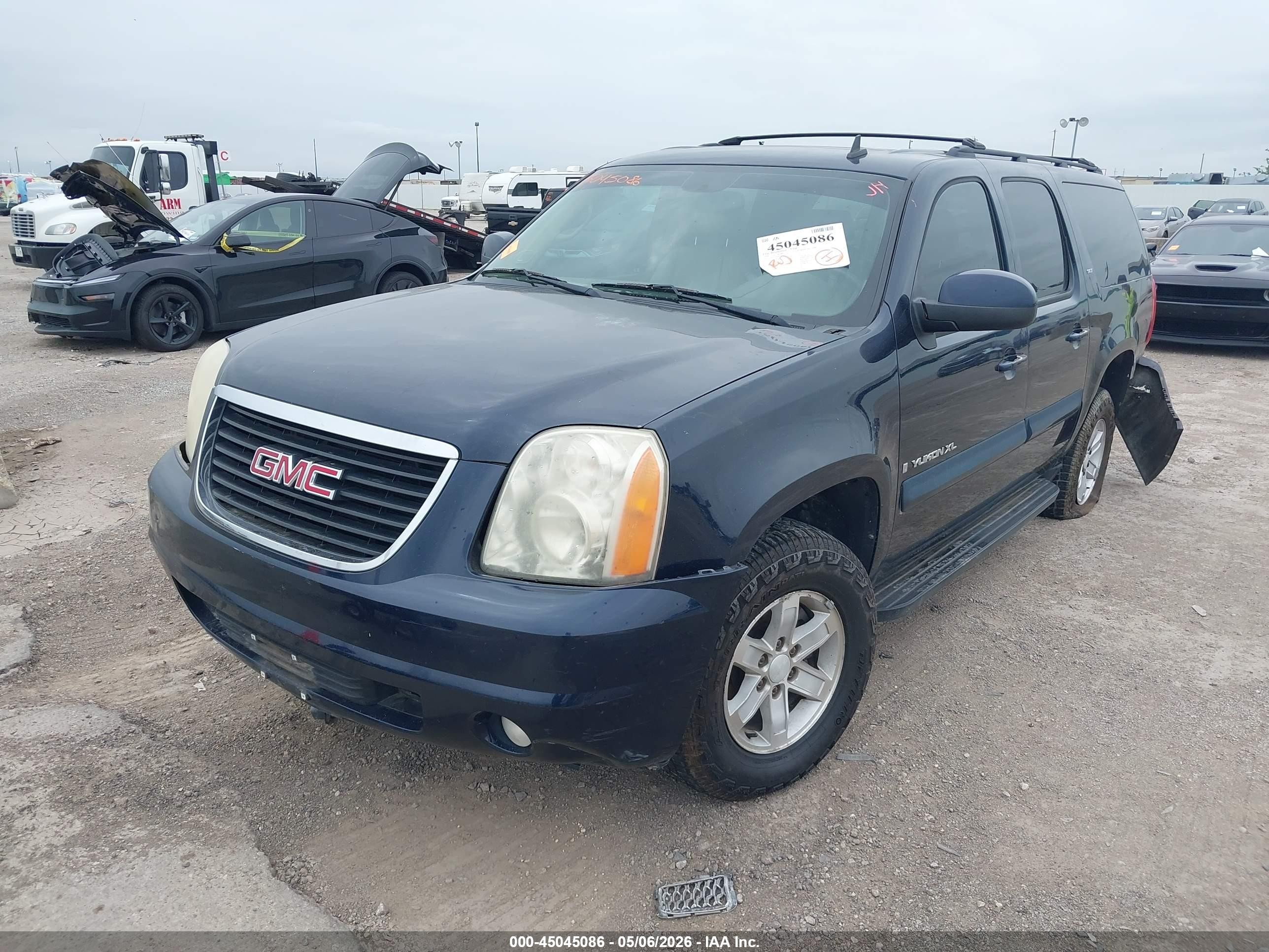 2008 Gmc Yukon Xl 1500 Slt Dark Blue vin: 1GKFC16028J187461