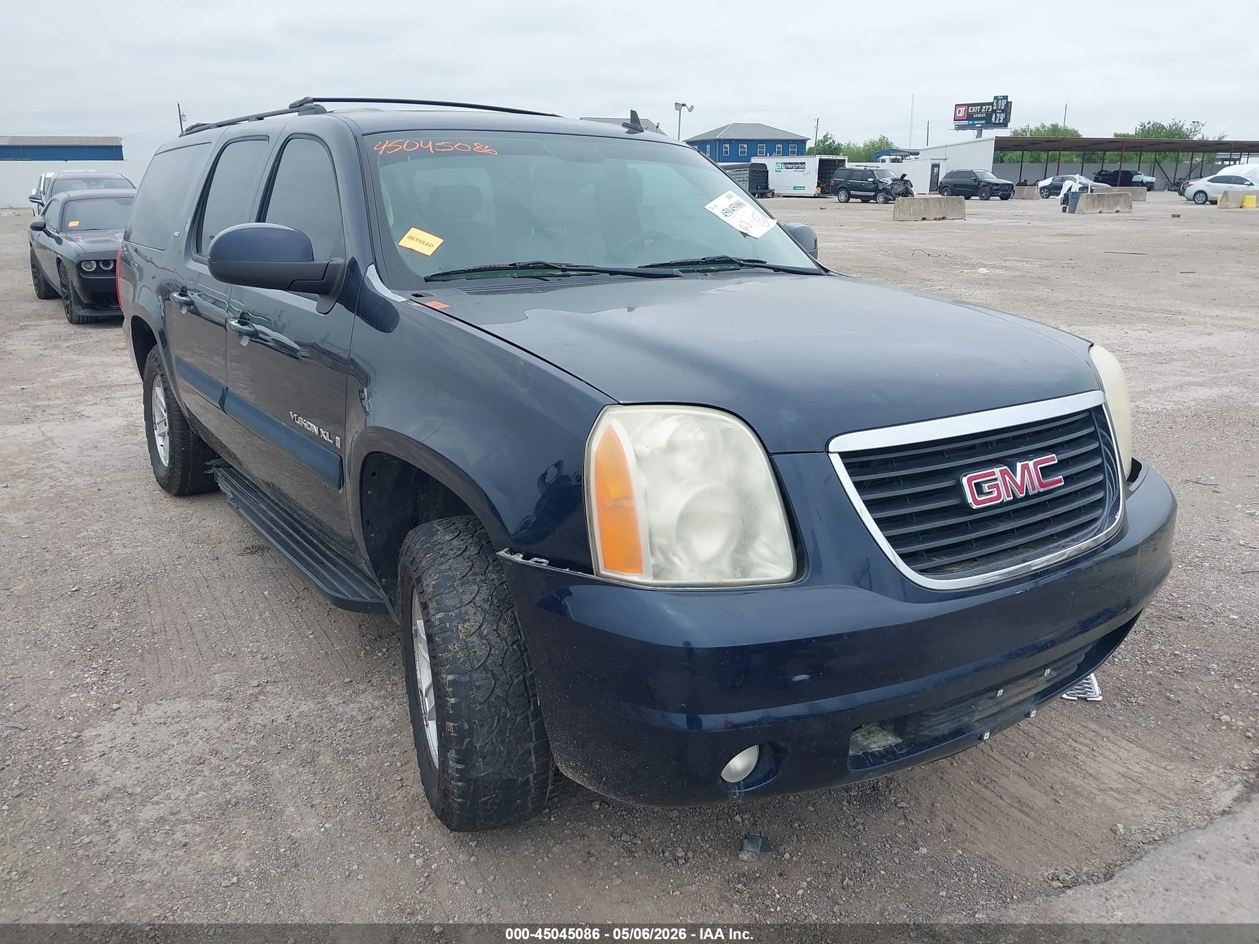 2008 Gmc Yukon Xl 1500 Slt Dark Blue vin: 1GKFC16028J187461