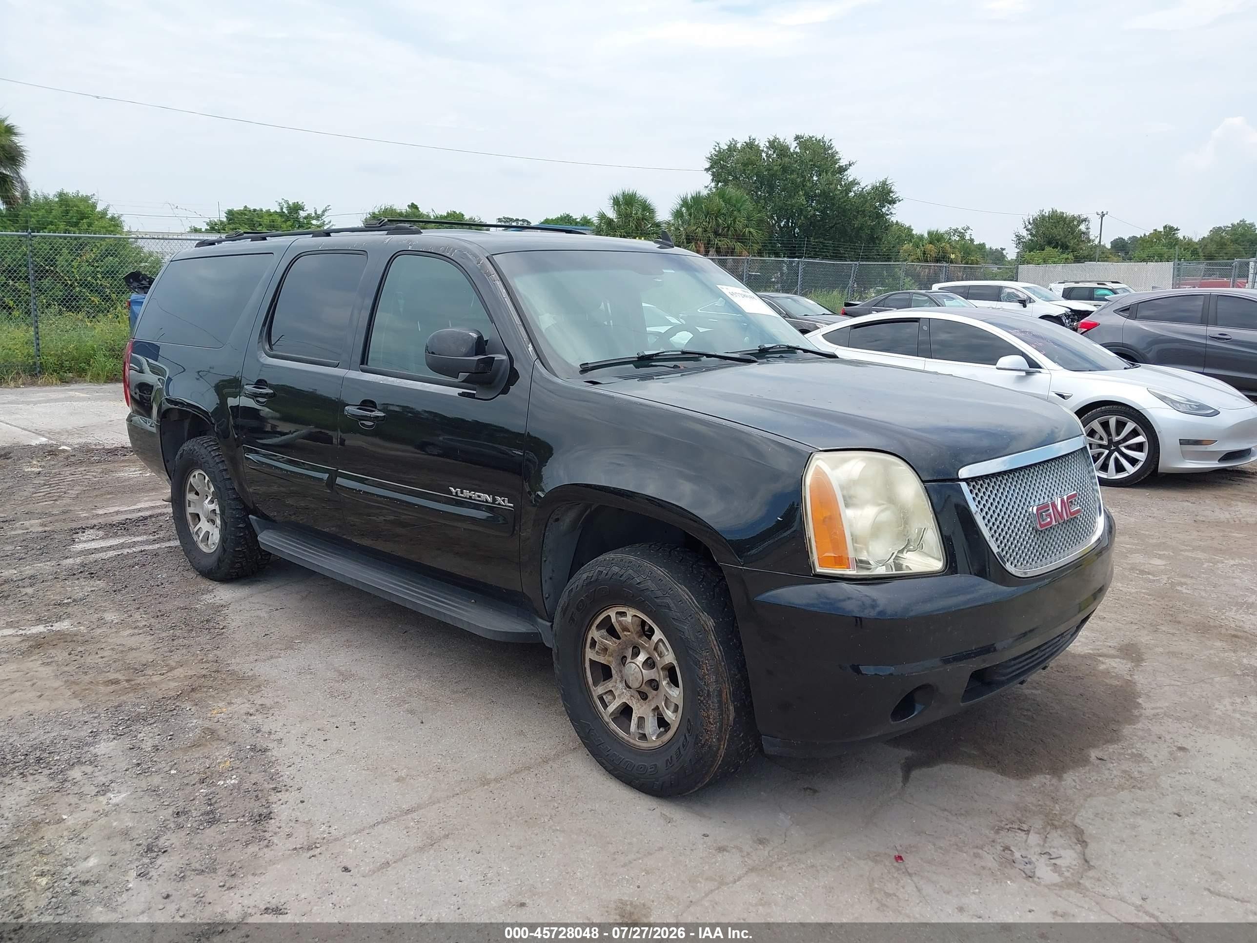 2007 Gmc Yukon Xl Sle Black vin: 1GKFC16037J224290
