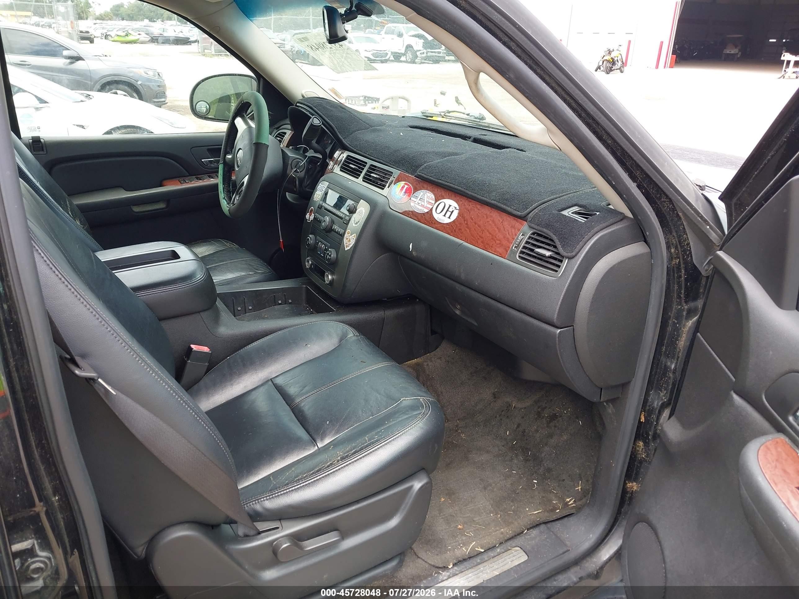 2007 Gmc Yukon Xl Sle Black vin: 1GKFC16037J224290