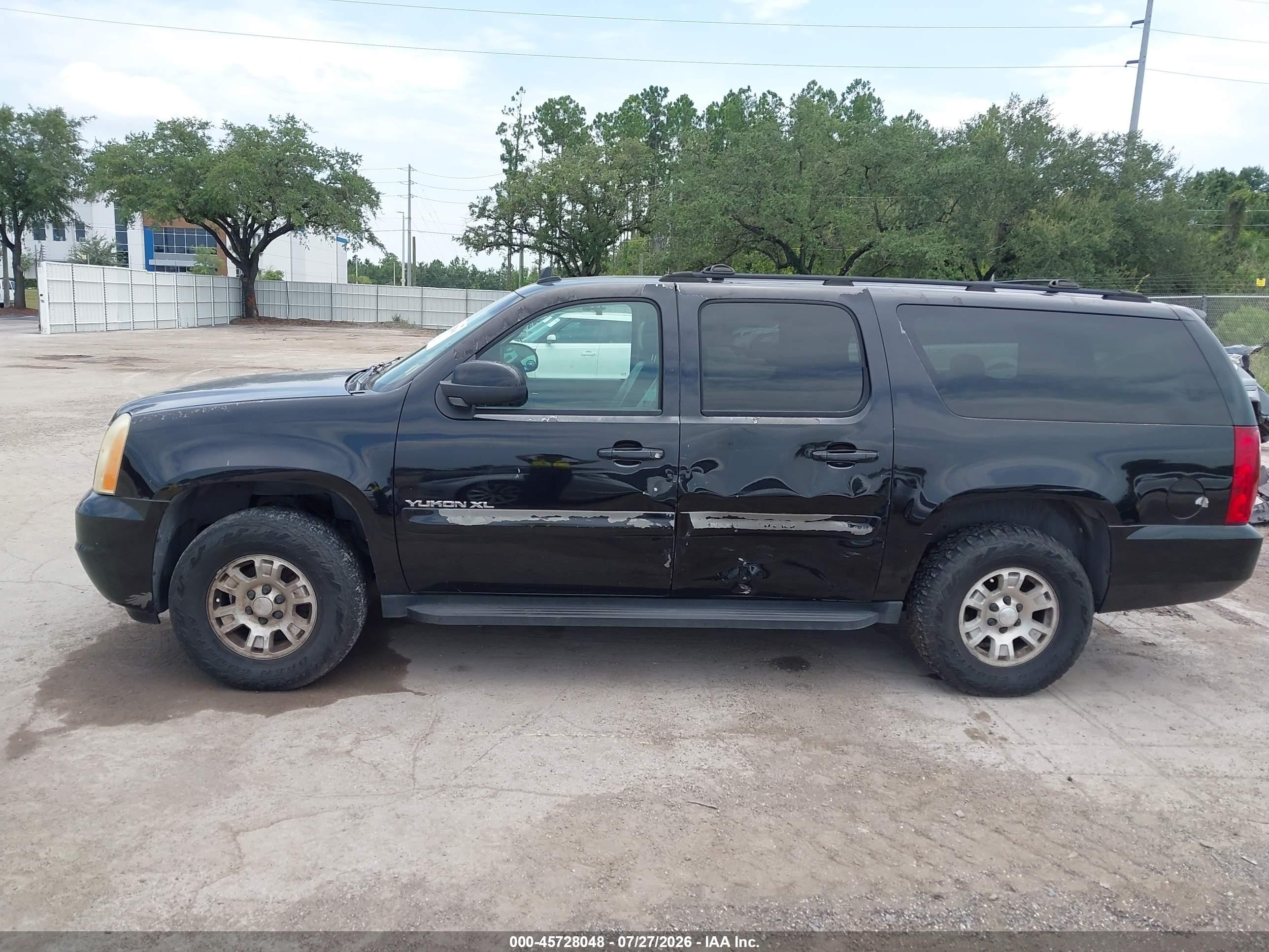 2007 Gmc Yukon Xl Sle Black vin: 1GKFC16037J224290