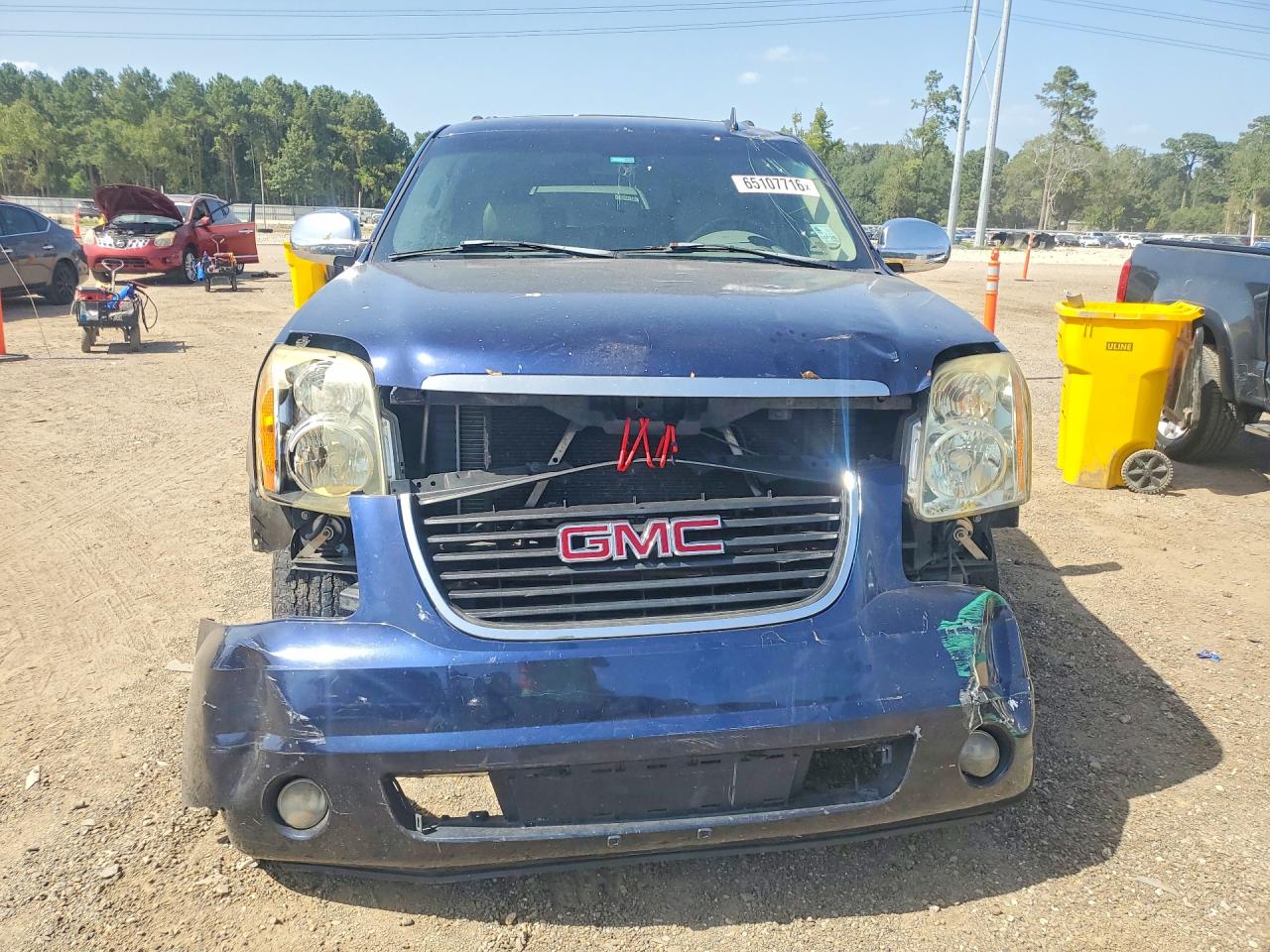 2007 Gmc Yukon Xl C1500 Blue vin: 1GKFC16037J227898