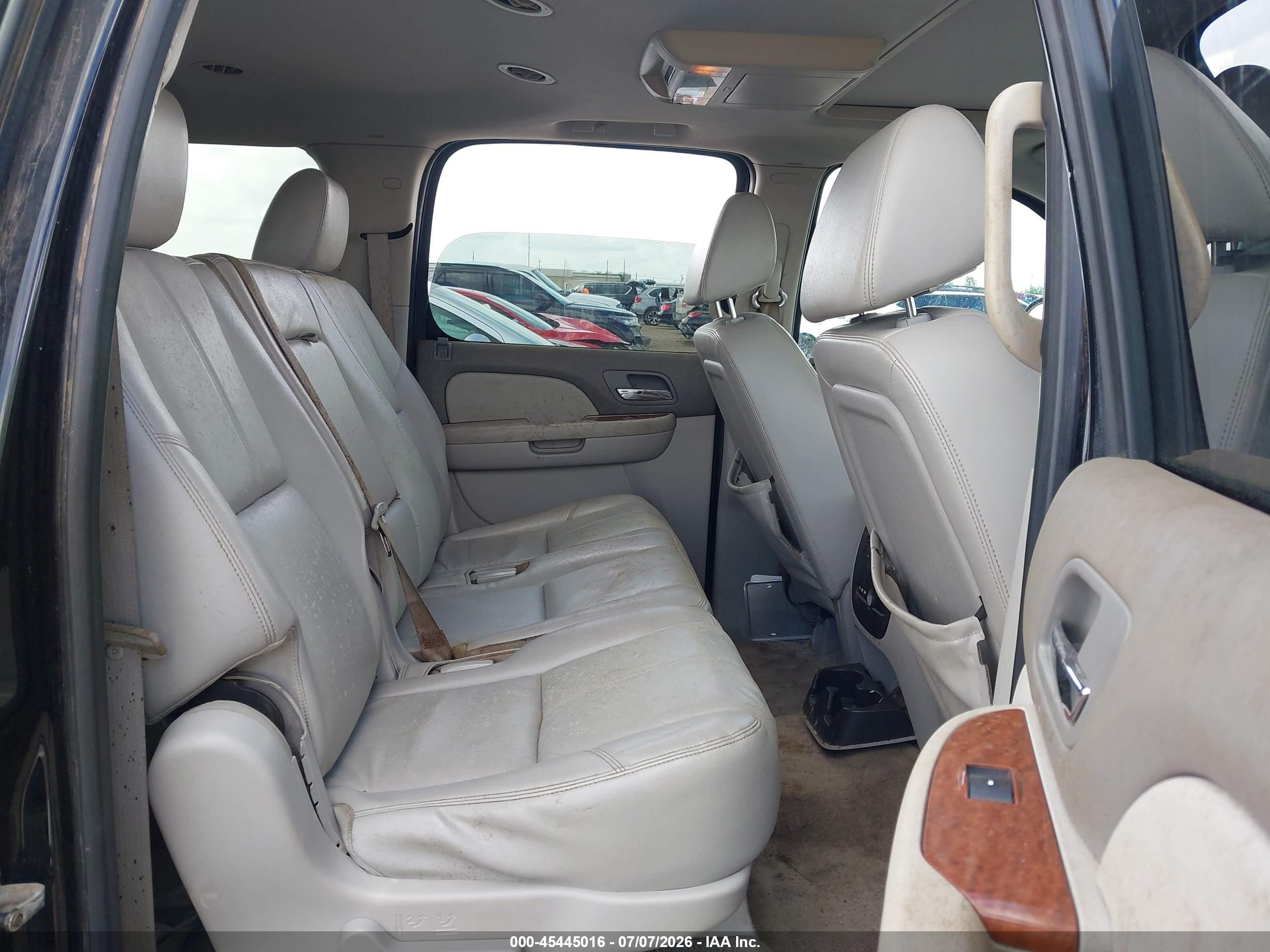 2008 Gmc Yukon Xl 1500 Slt Black vin: 1GKFC16048R204553