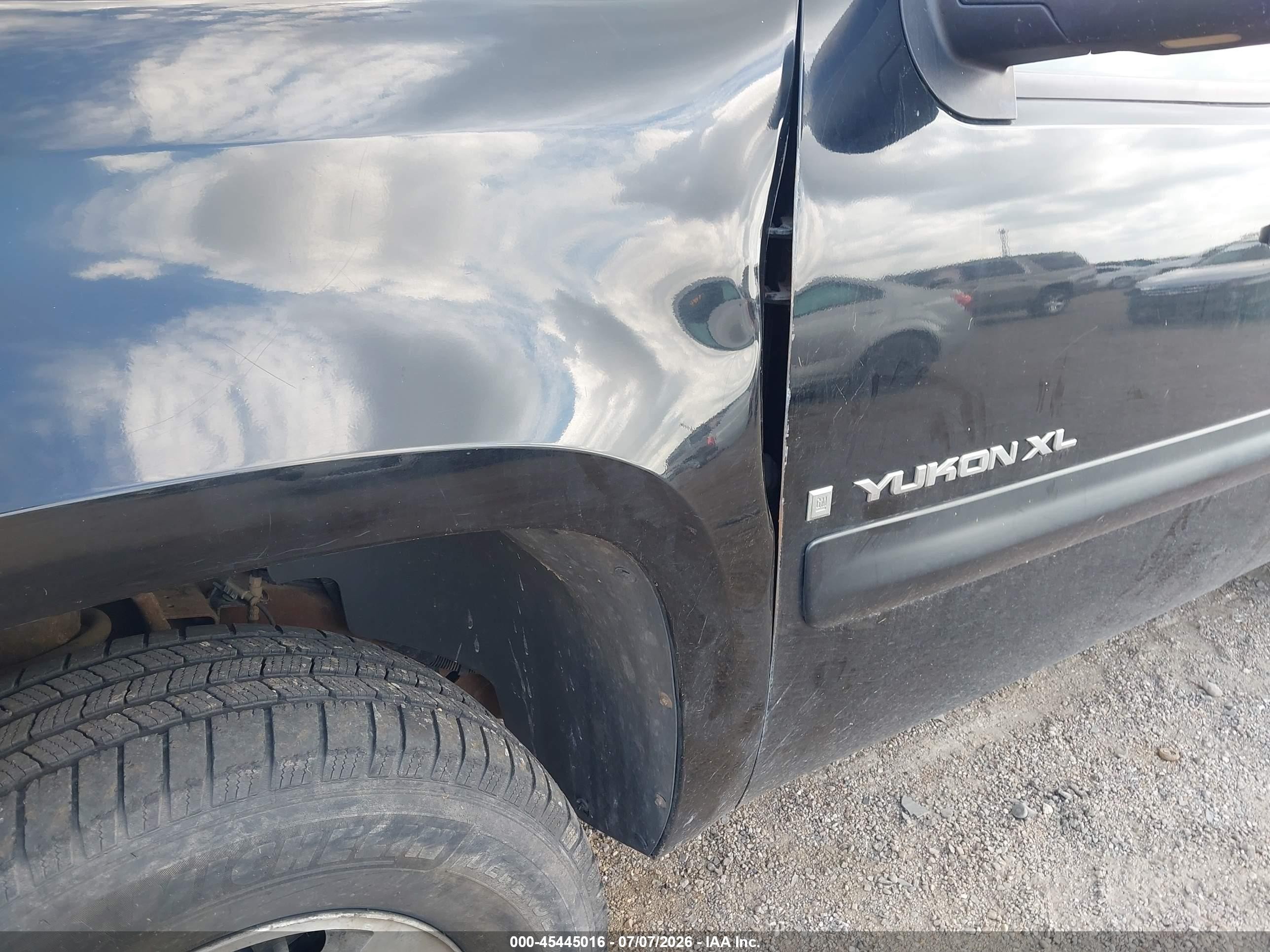 2008 Gmc Yukon Xl 1500 Slt Black vin: 1GKFC16048R204553