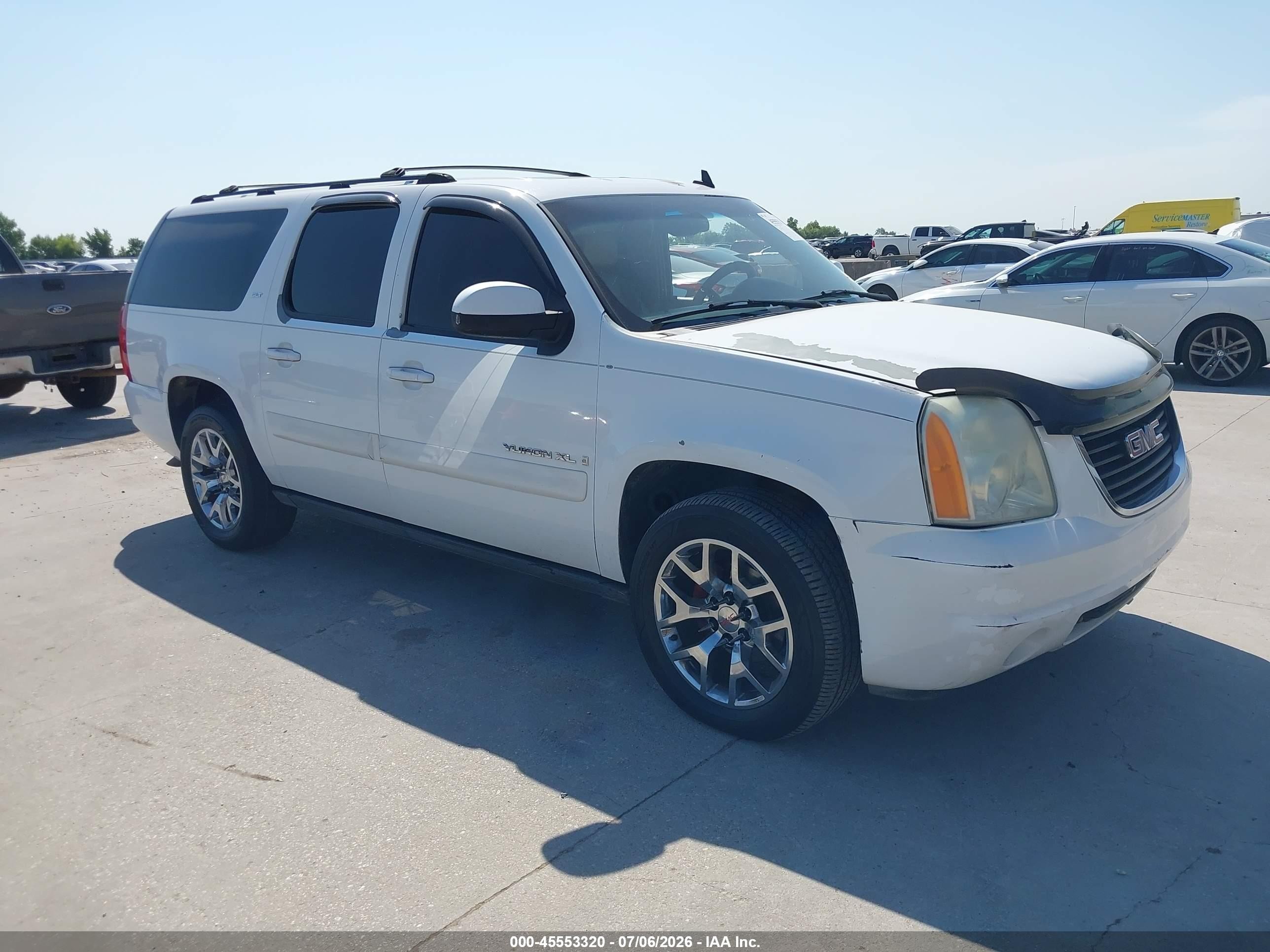 2007 Gmc Yukon Xl Slt White vin: 1GKFC16087J234572