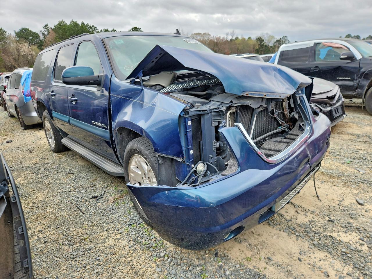 2007 Gmc Yukon Xl C Blue vin: 1GKFC16087R334270