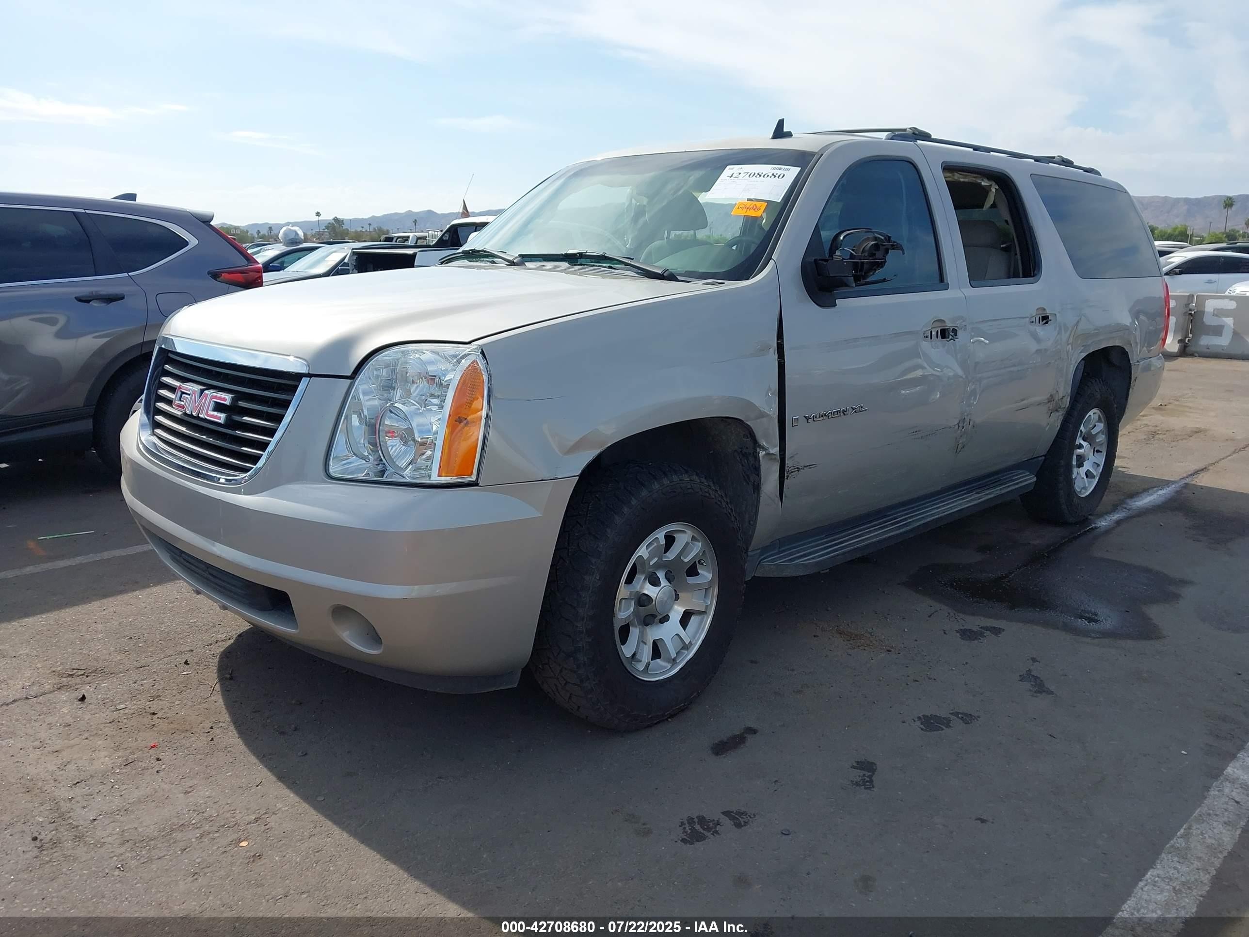 2008 Gmc Yukon Xl 1500 Sle Бежевый vin: 1GKFC16088R172903