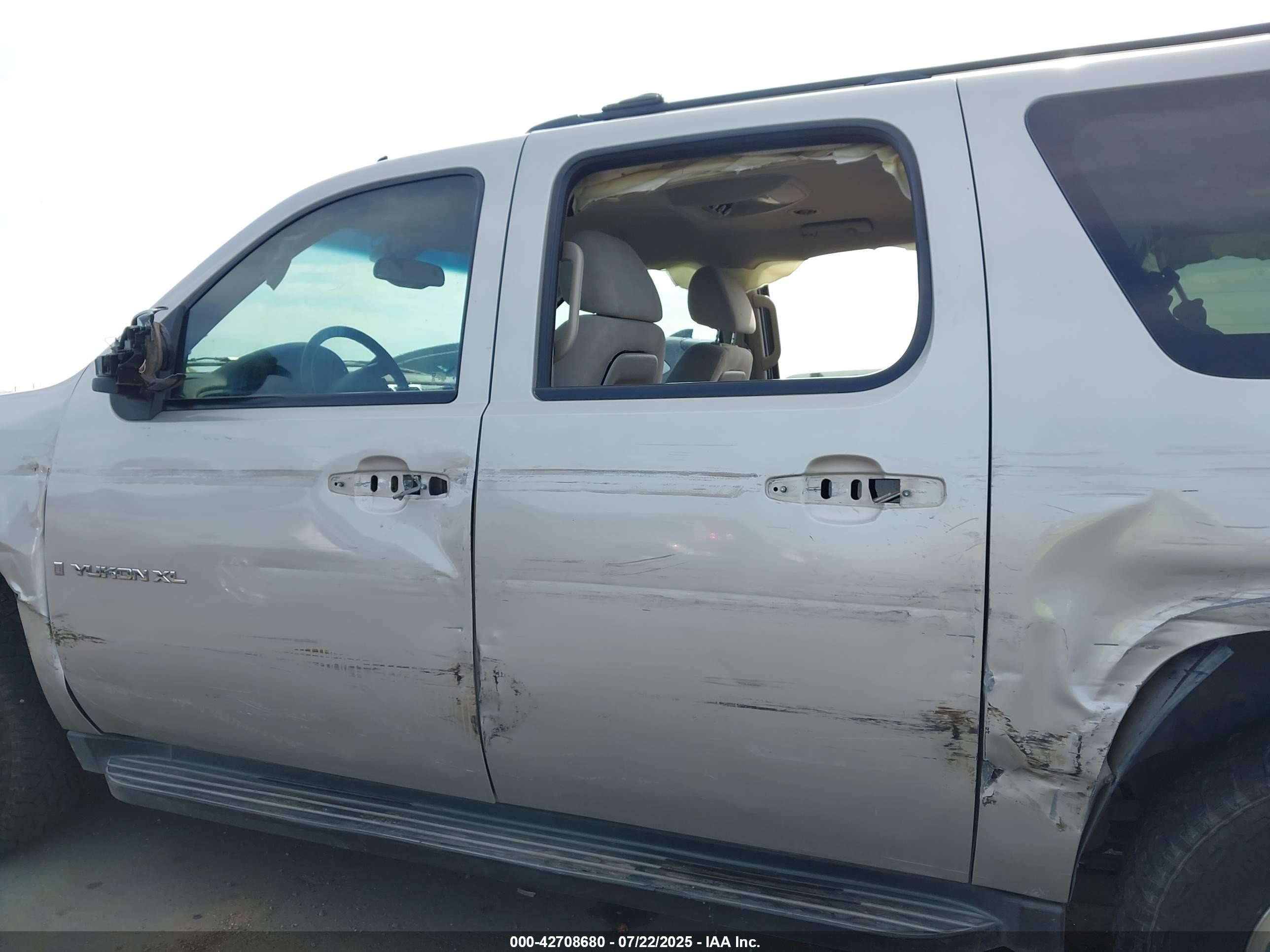 2008 Gmc Yukon Xl 1500 Sle Бежевый vin: 1GKFC16088R172903