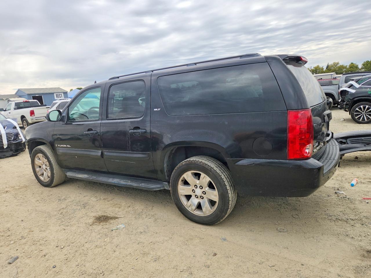 2008 Gmc Yukon Xl C1500 Black vin: 1GKFC16098R120311