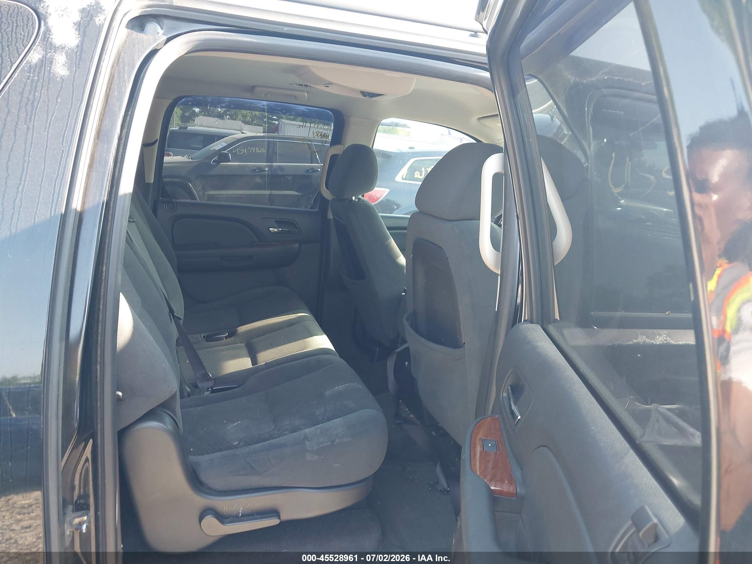 2008 Gmc Yukon Xl 1500 Sle Black vin: 1GKFC16J18J159515