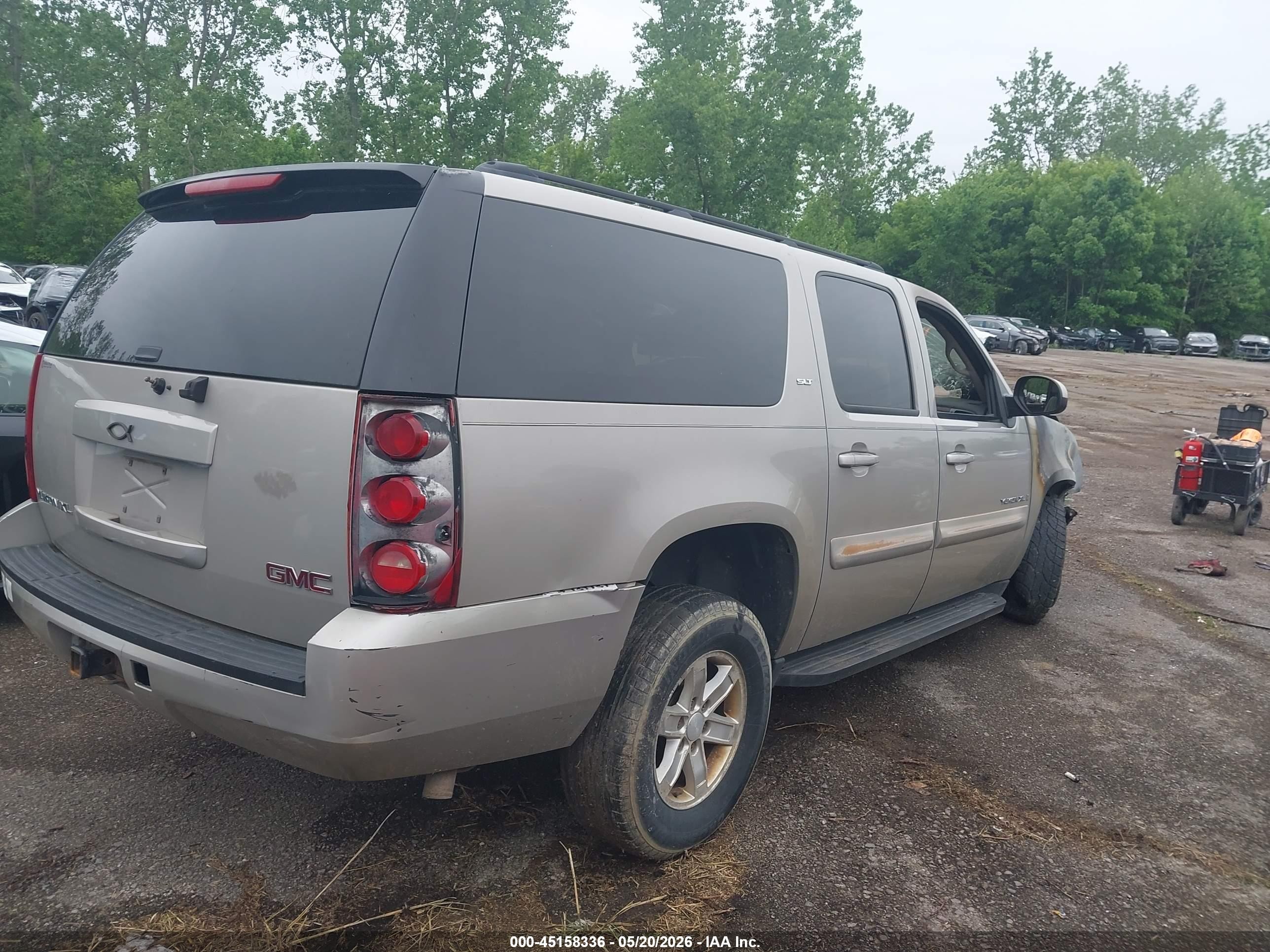 2007 Gmc Yukon Xl 1500 Slt Tan vin: 1GKFC16J27J297837