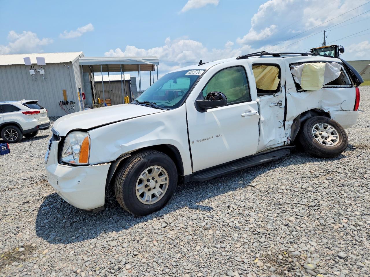 2007 Gmc Yukon Xl C1500 White vin: 1GKFC16J47J167185