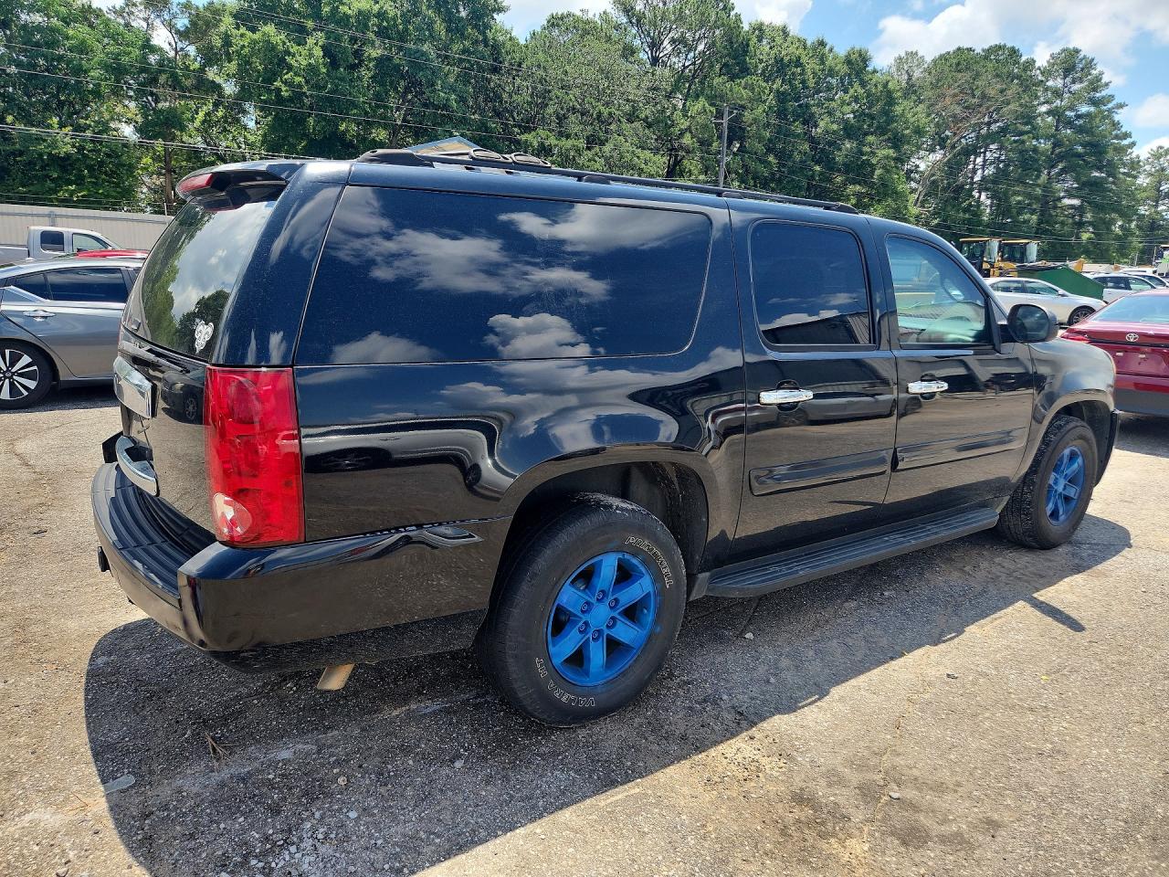 2007 Gmc Yukon Xl C1500 Black vin: 1GKFC16J47J275385