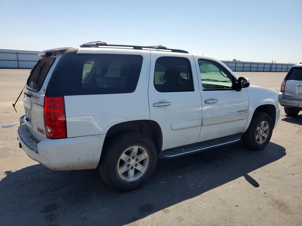 2009 Gmc Yukon Sle White vin: 1GKFC23J29R214096