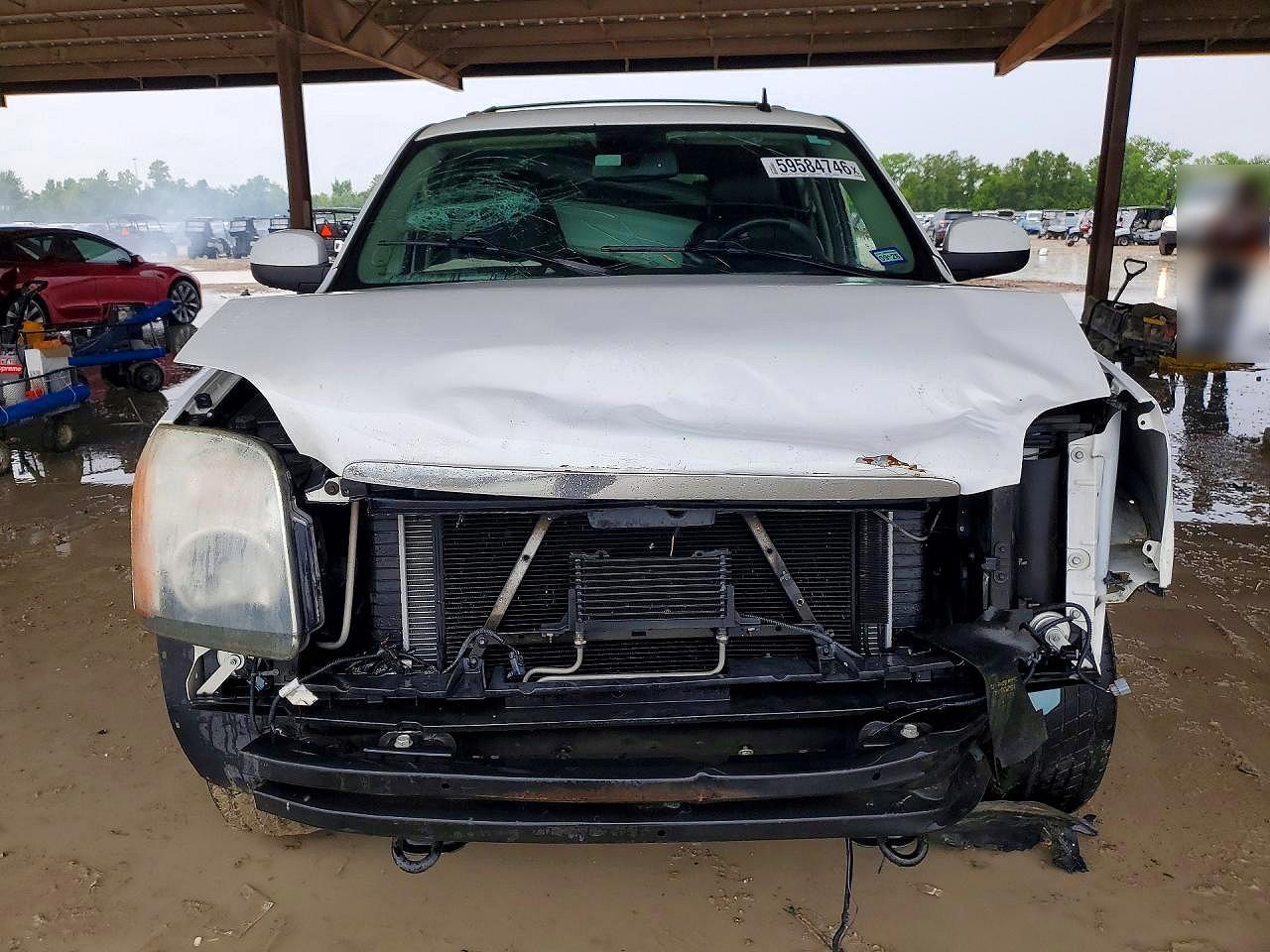 2009 Gmc Yukon Slt White vin: 1GKFC33029R133547