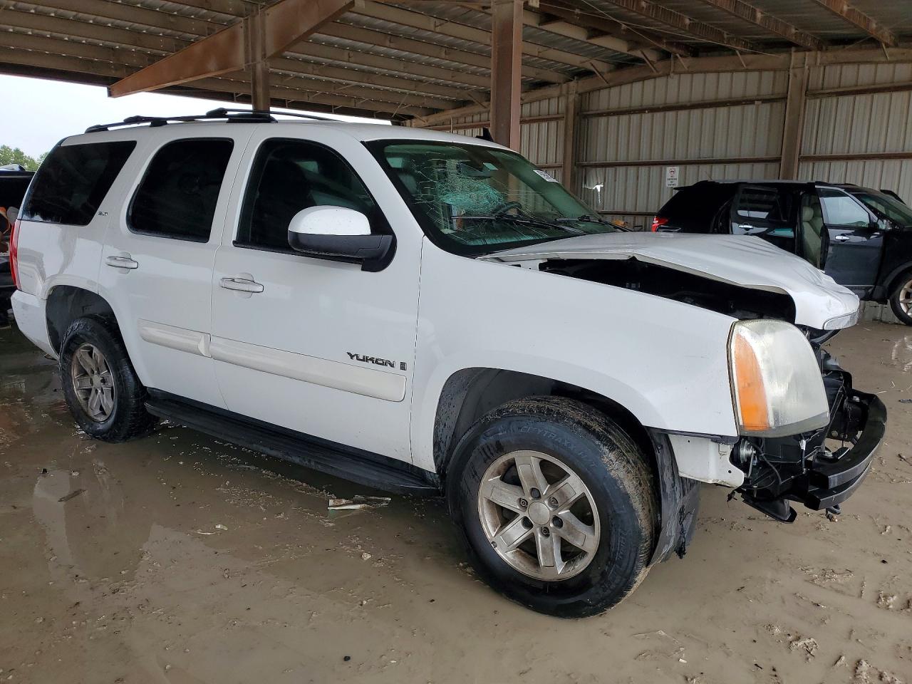 2009 Gmc Yukon Slt White vin: 1GKFC33029R133547