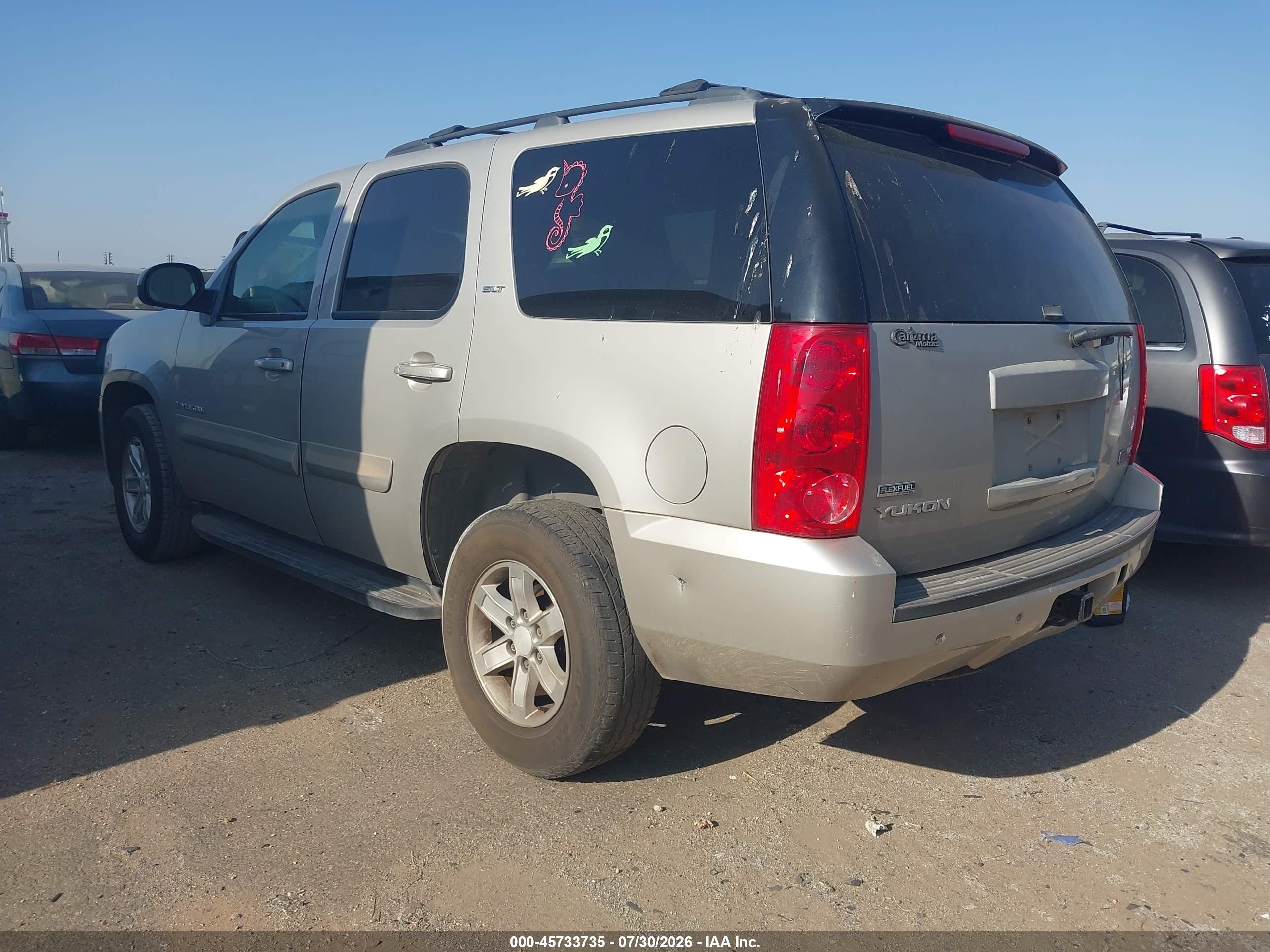 2009 Gmc Yukon Slt W/4sb Champagne vin: 1GKFC33059R143716
