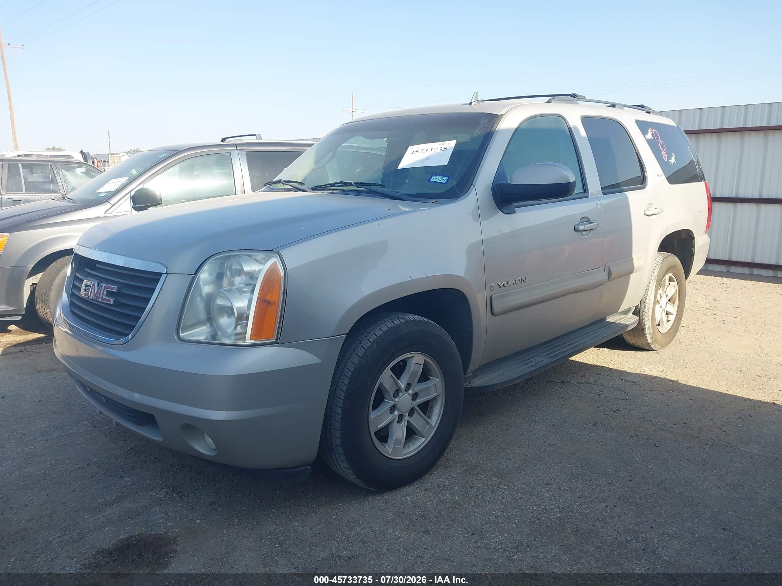 2009 Gmc Yukon Slt W/4sb Champagne vin: 1GKFC33059R143716