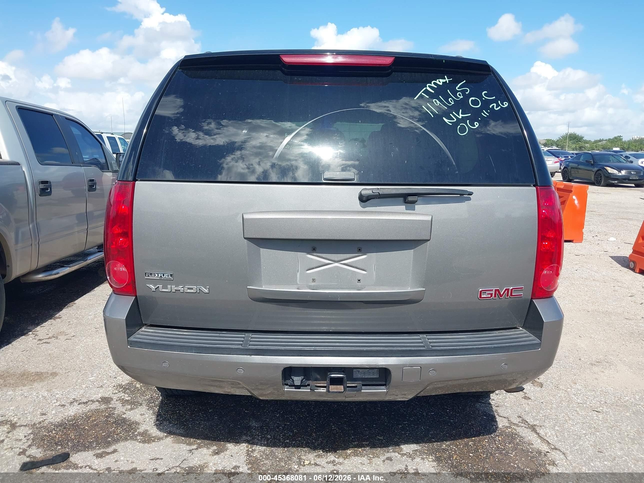 2009 Gmc Yukon Slt2 Gray vin: 1GKFC33069J119665